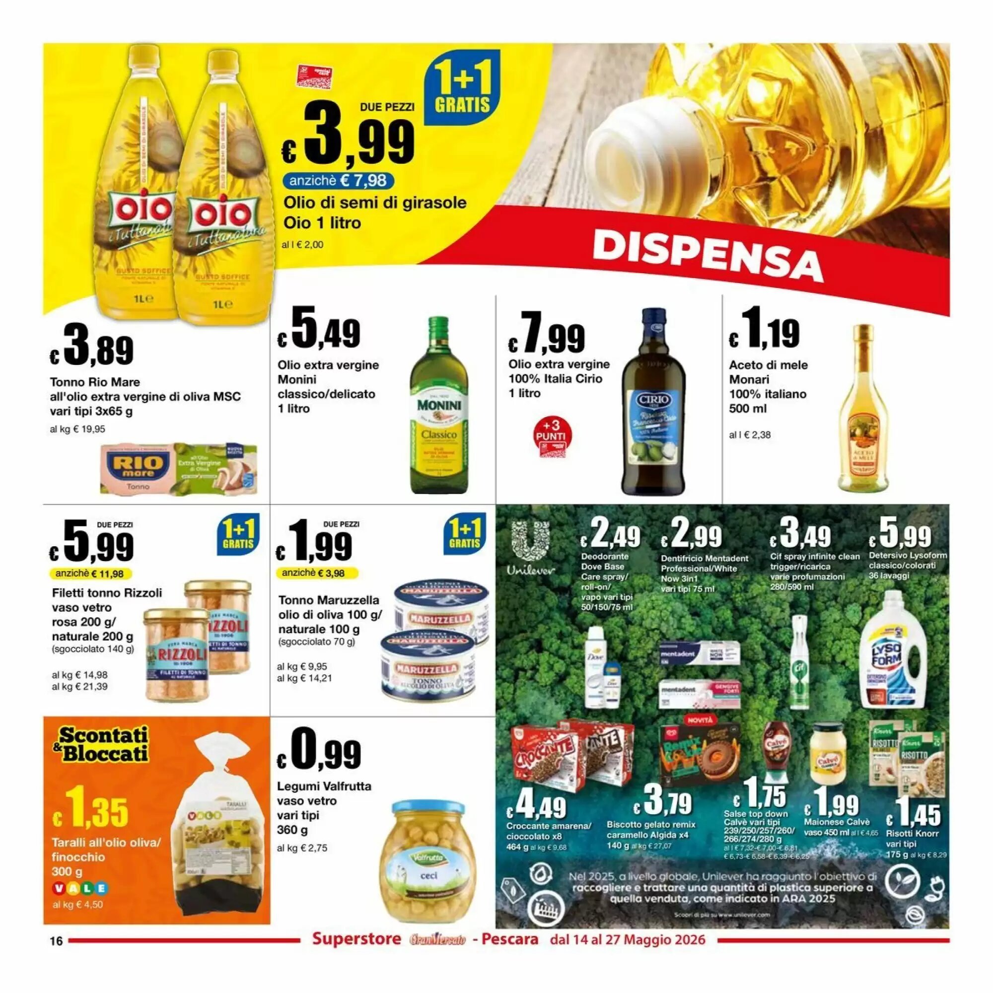 Volantino promozionale Sì con te  valide dal 14/05/2026 - Pagina 16.