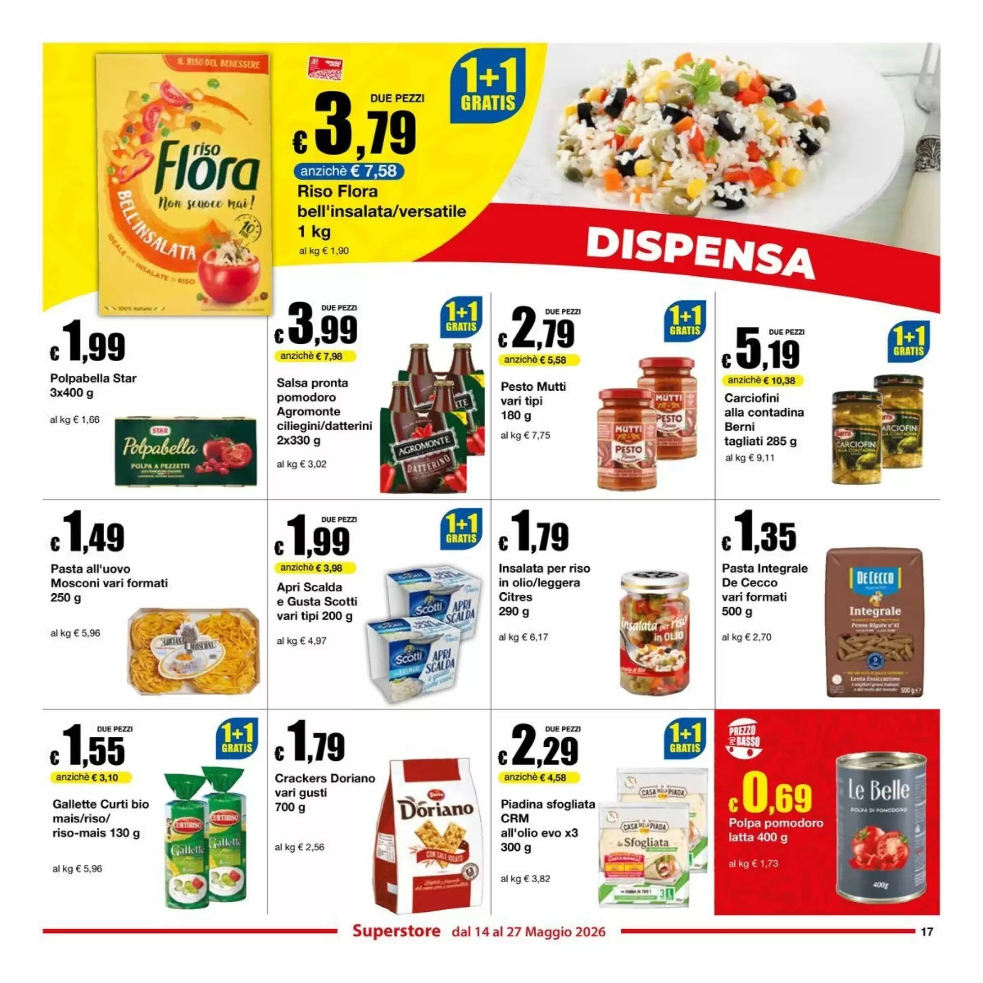 Volantino promozionale Sì con te  valide dal 14/05/2026 - Pagina 17.
