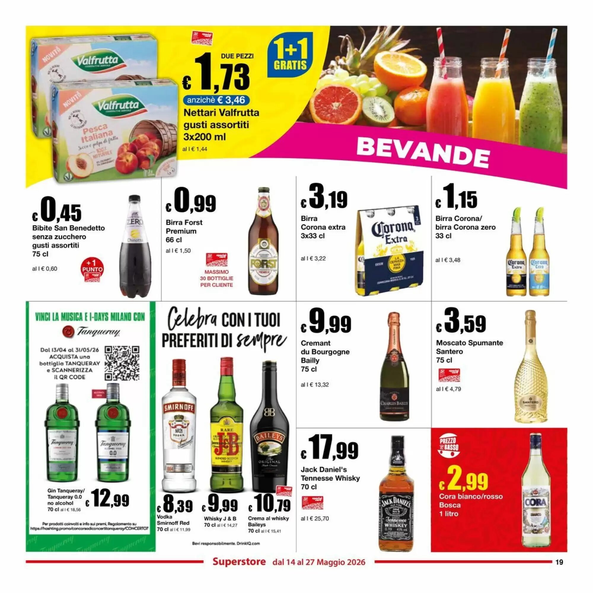Volantino promozionale Sì con te  valide dal 14/05/2026 - Pagina 19.