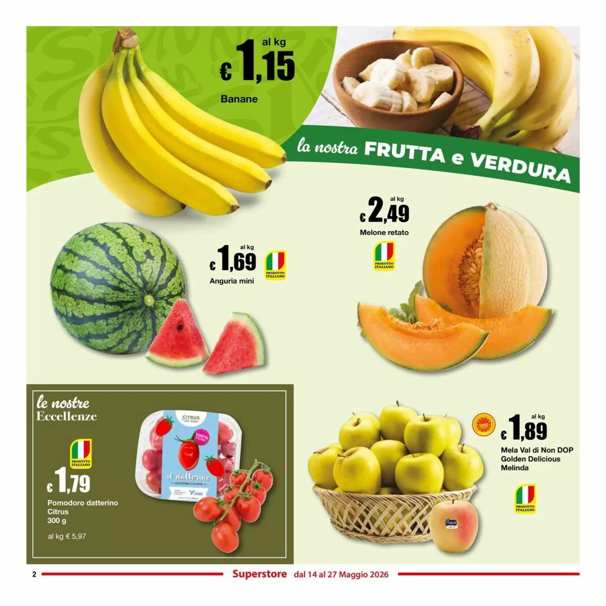 Volantino promozionale Sì con te  valide dal 14/05/2026 - Pagina 2.