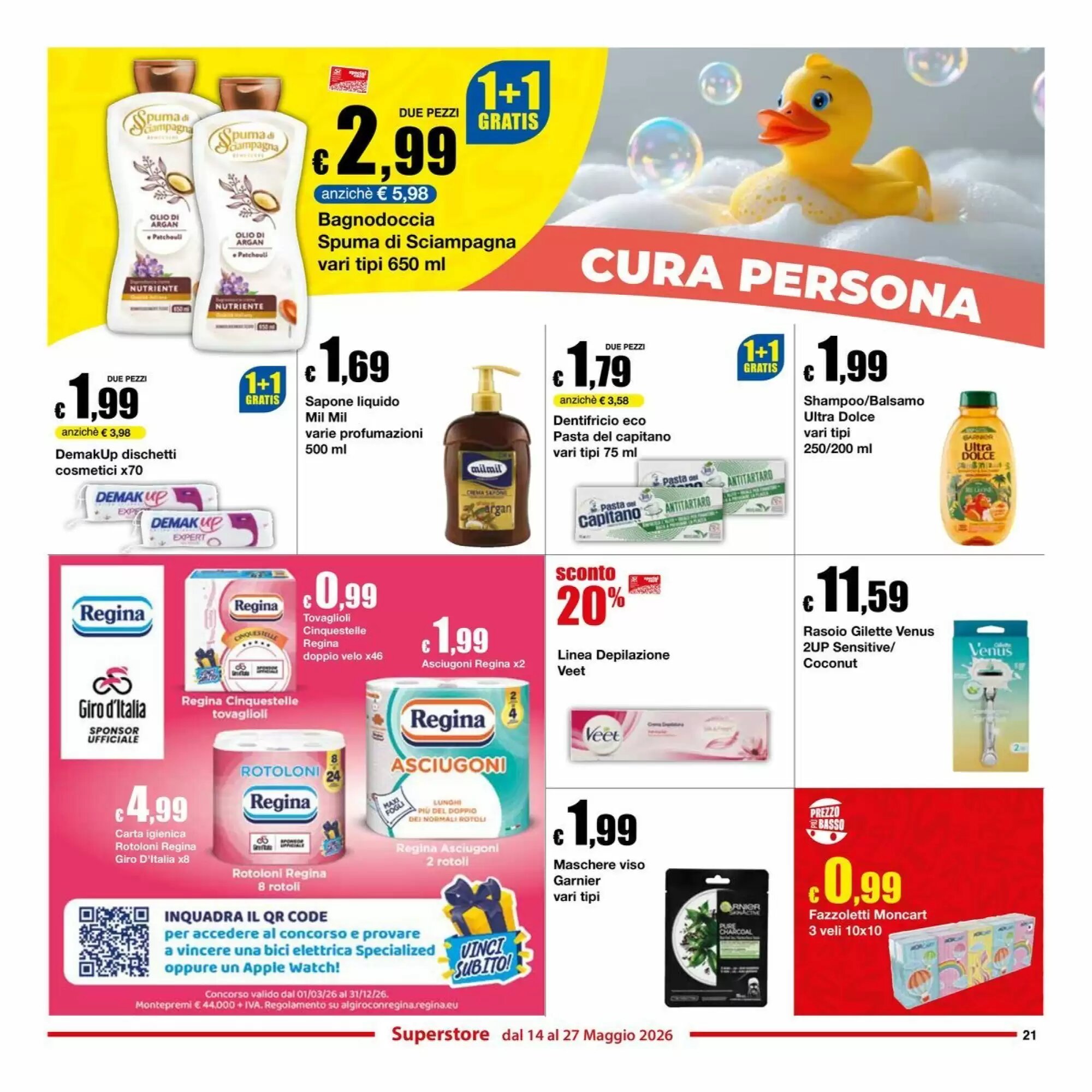 Volantino promozionale Sì con te  valide dal 14/05/2026 - Pagina 21.