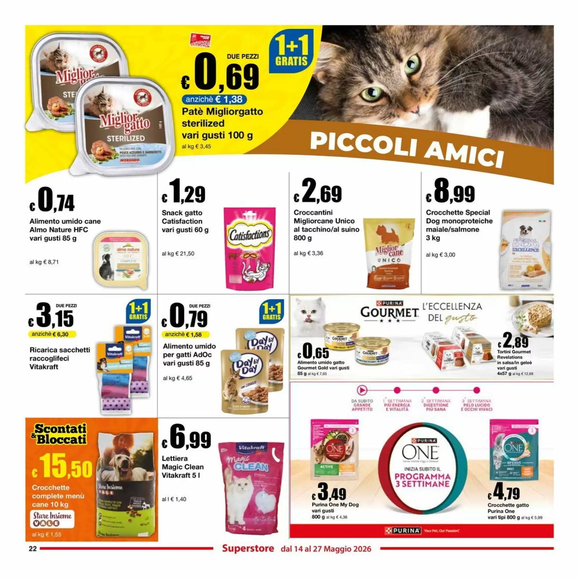 Volantino promozionale Sì con te  valide dal 14/05/2026 - Pagina 22.