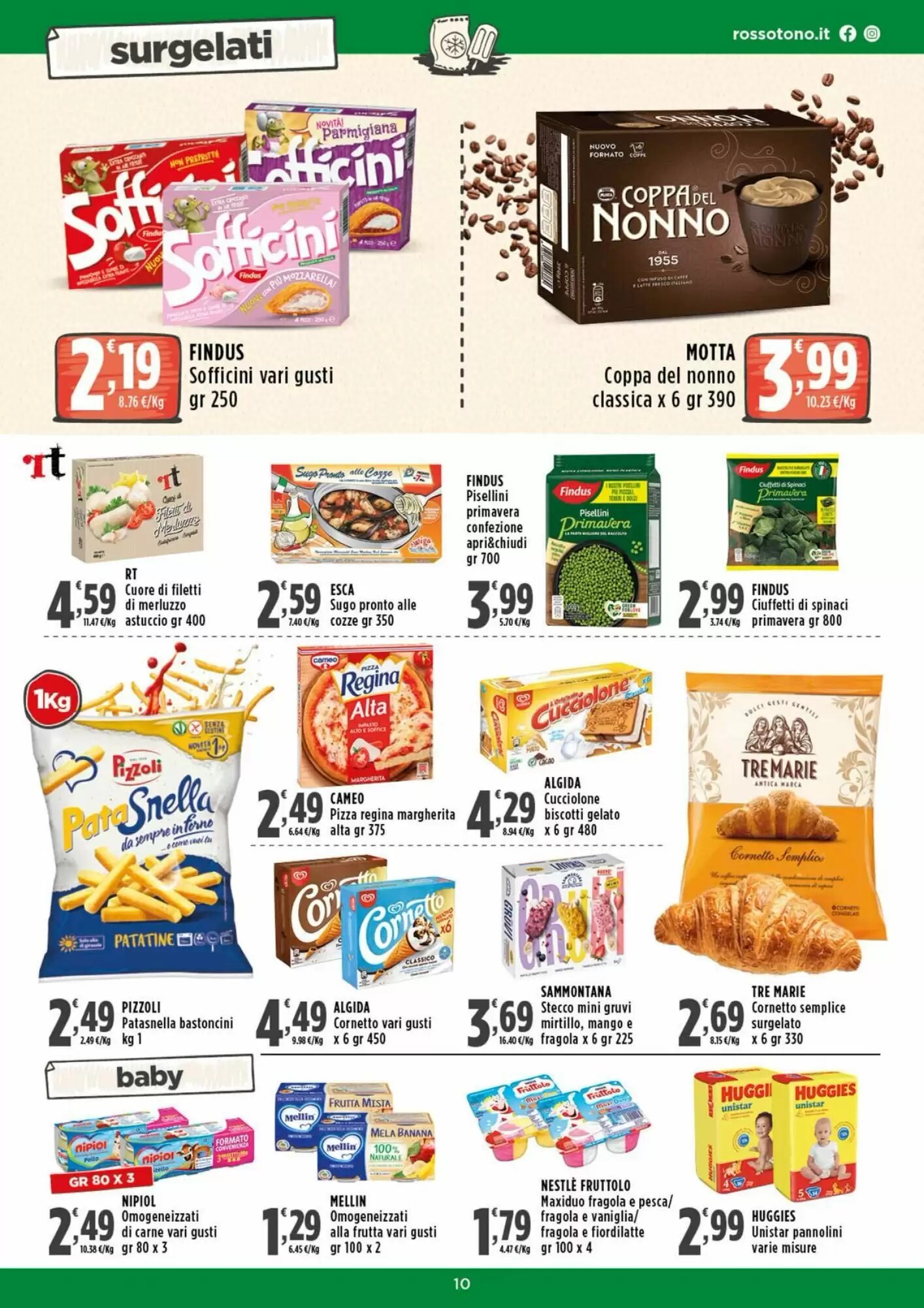Volantino promozionale Rossotono  valide dal 14/05/2026 - Pagina 10.