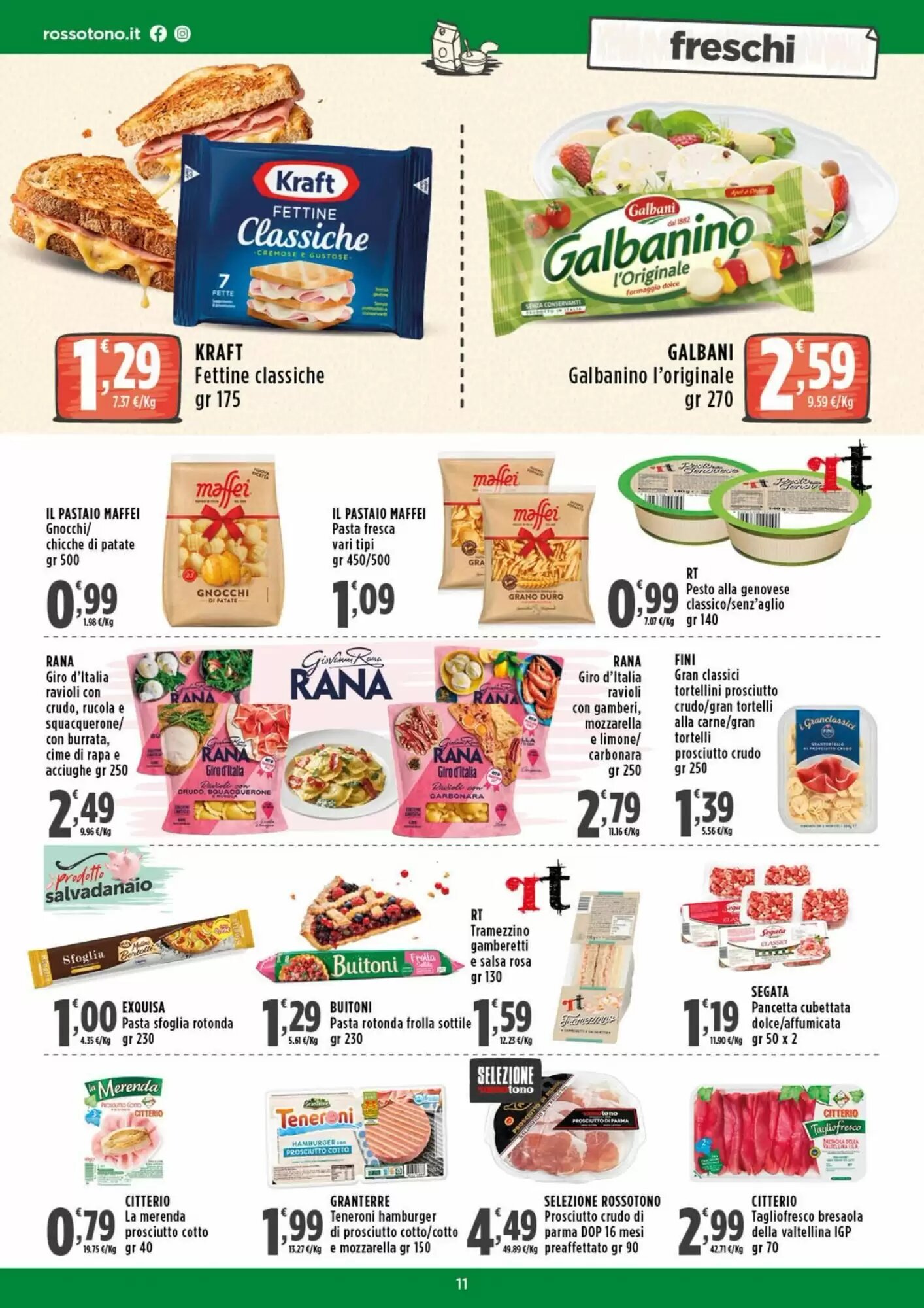 Volantino promozionale Rossotono  valide dal 14/05/2026 - Pagina 11.