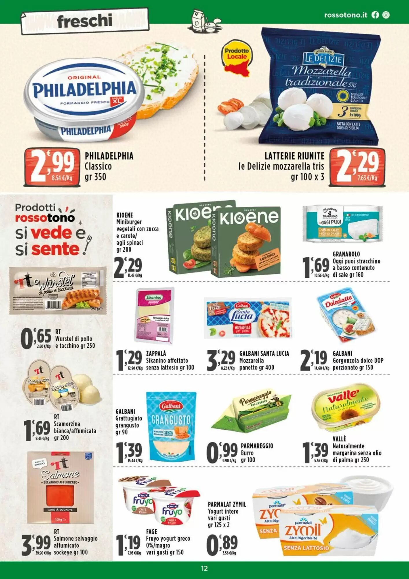 Volantino promozionale Rossotono  valide dal 14/05/2026 - Pagina 12.