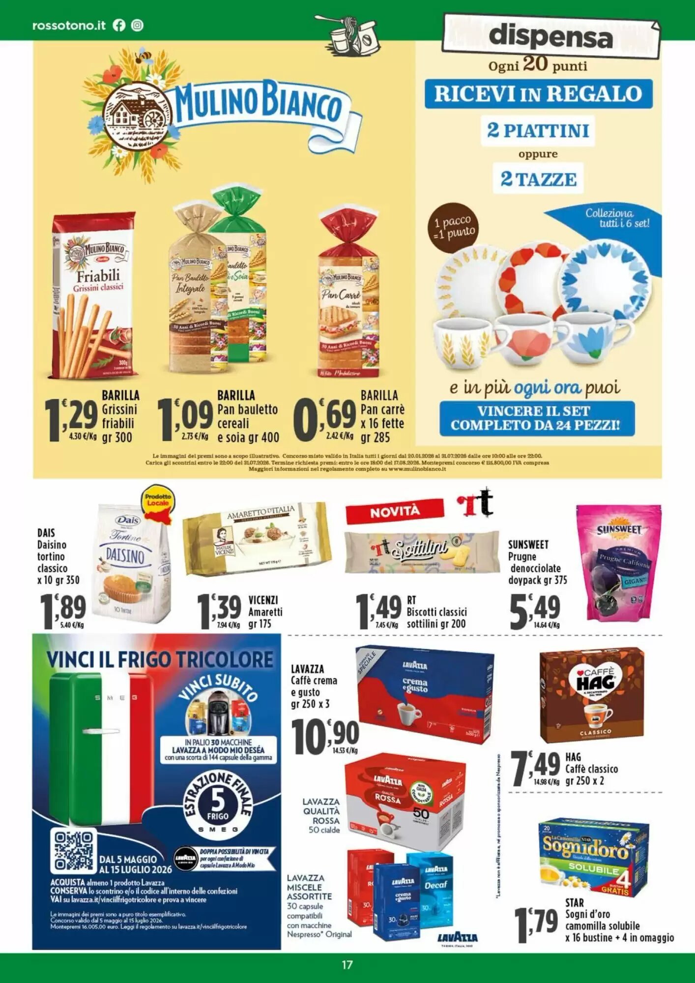 Volantino promozionale Rossotono  valide dal 14/05/2026 - Pagina 17.