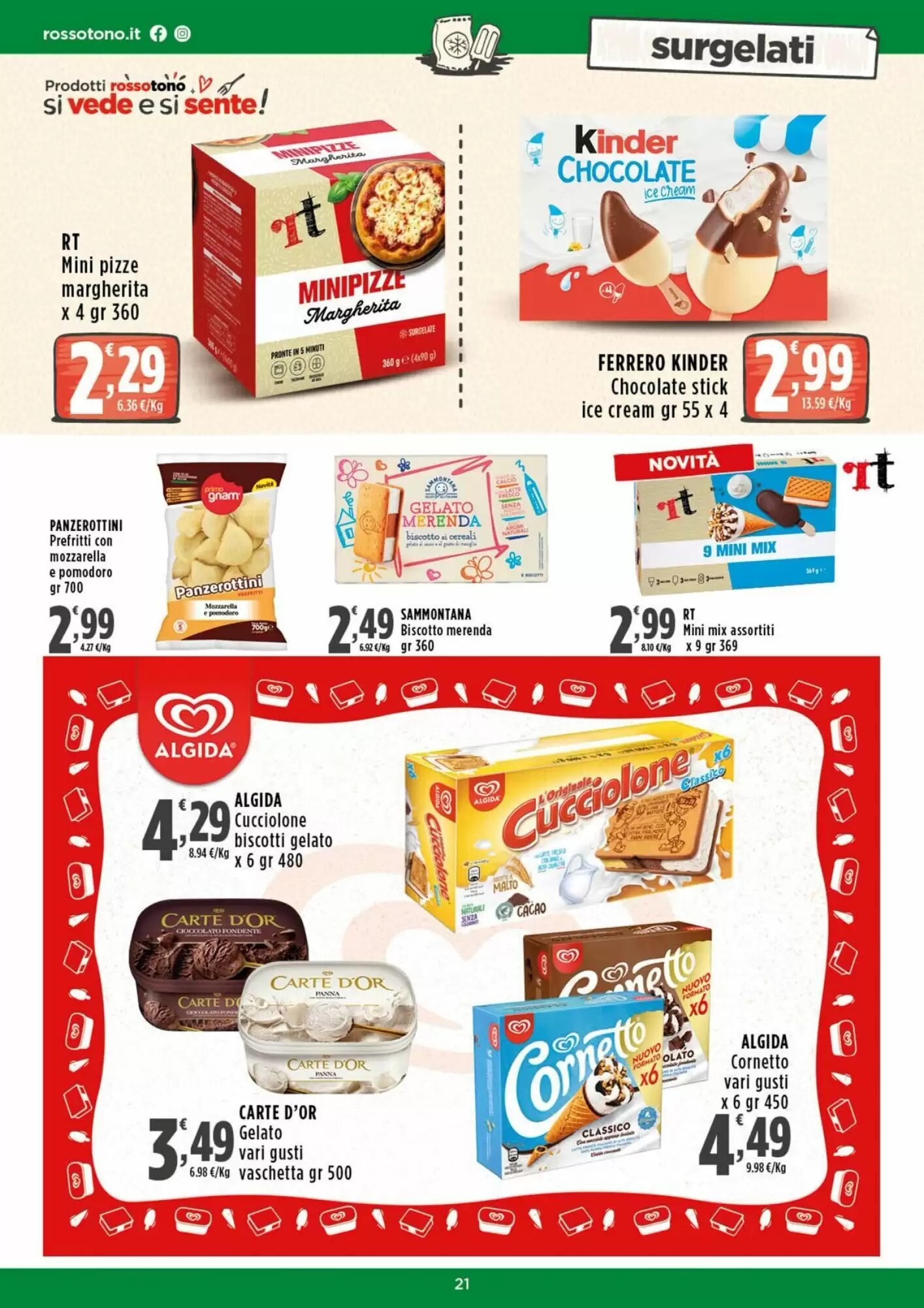 Volantino promozionale Rossotono  valide dal 14/05/2026 - Pagina 21.