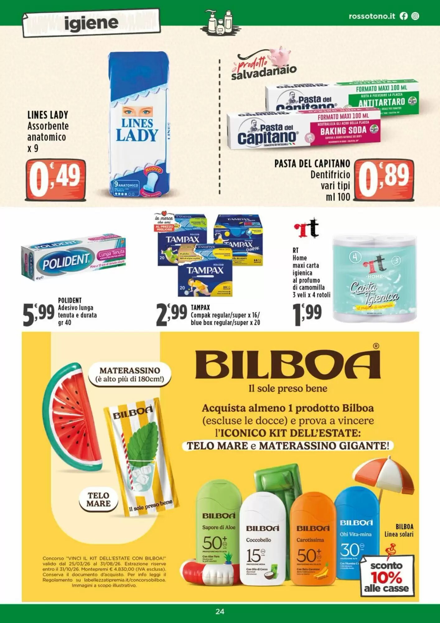 Volantino promozionale Rossotono  valide dal 14/05/2026 - Pagina 24.