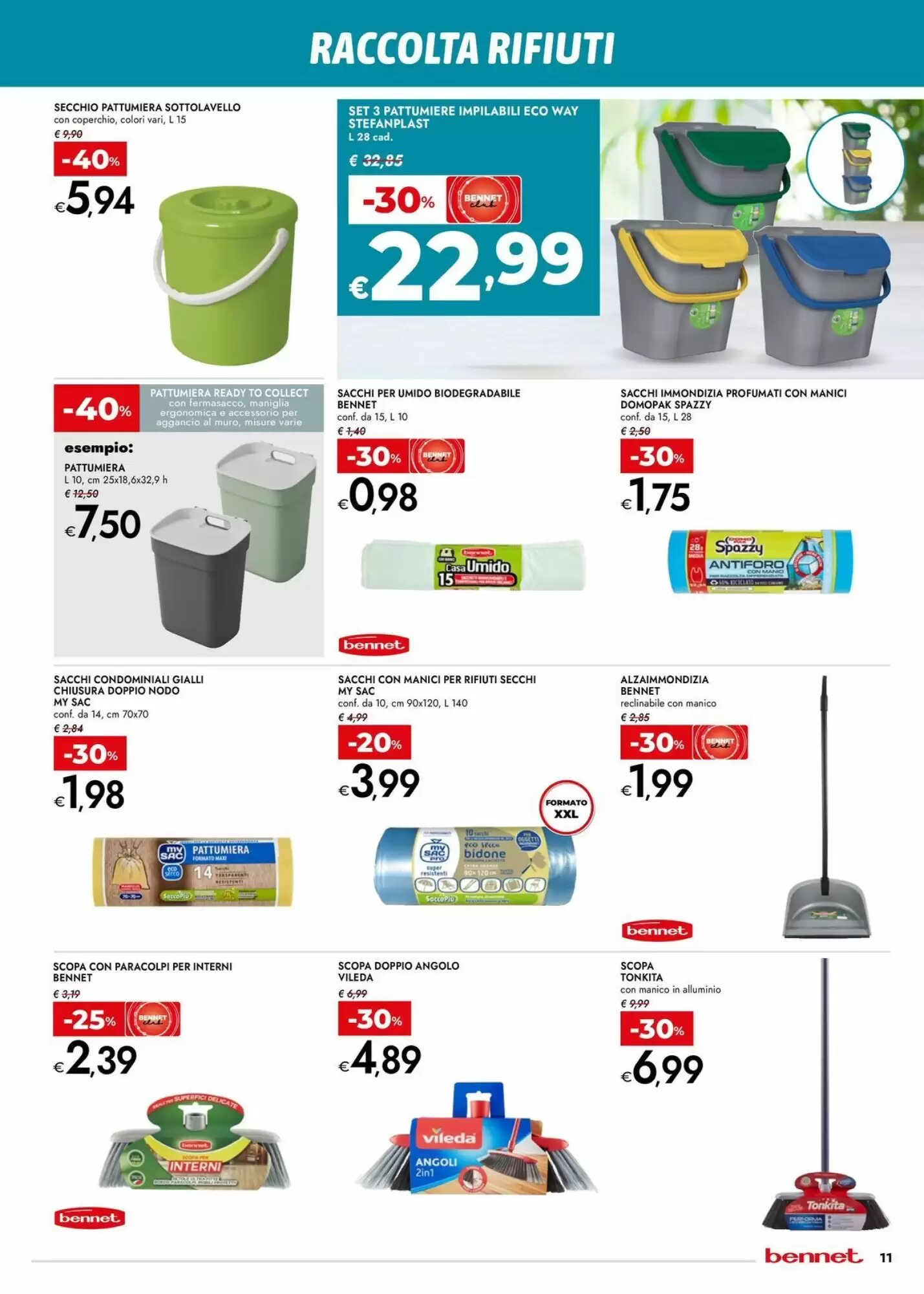 Volantino promozionale Bennet  valide dal 14/05/2026 - Pagina 11.