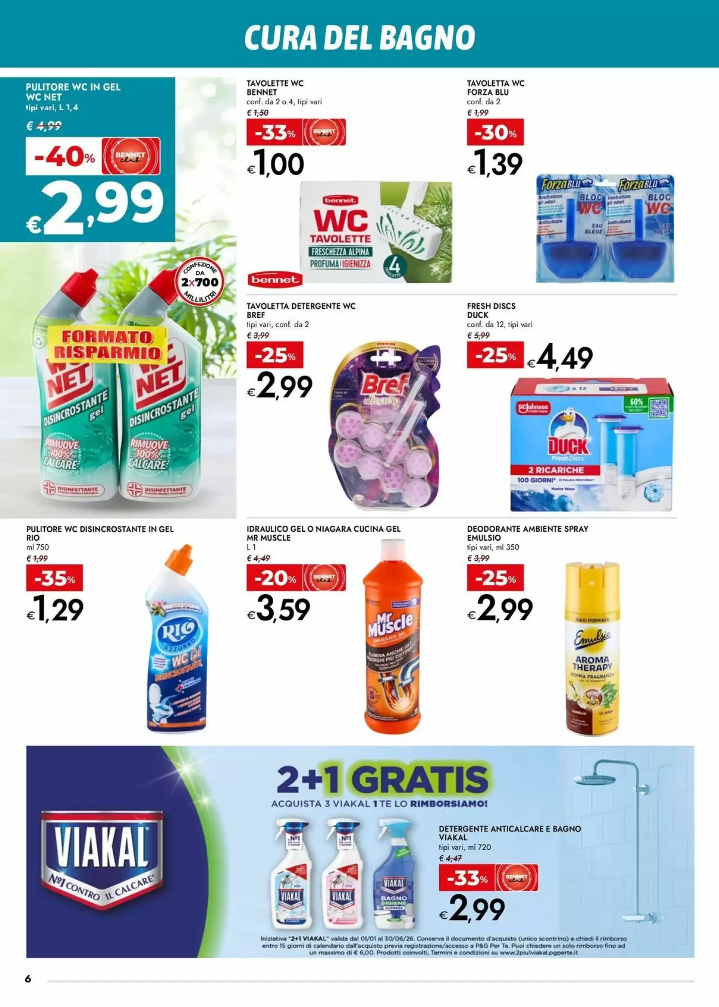 Volantino promozionale Bennet  valide dal 14/05/2026 - Pagina 6.