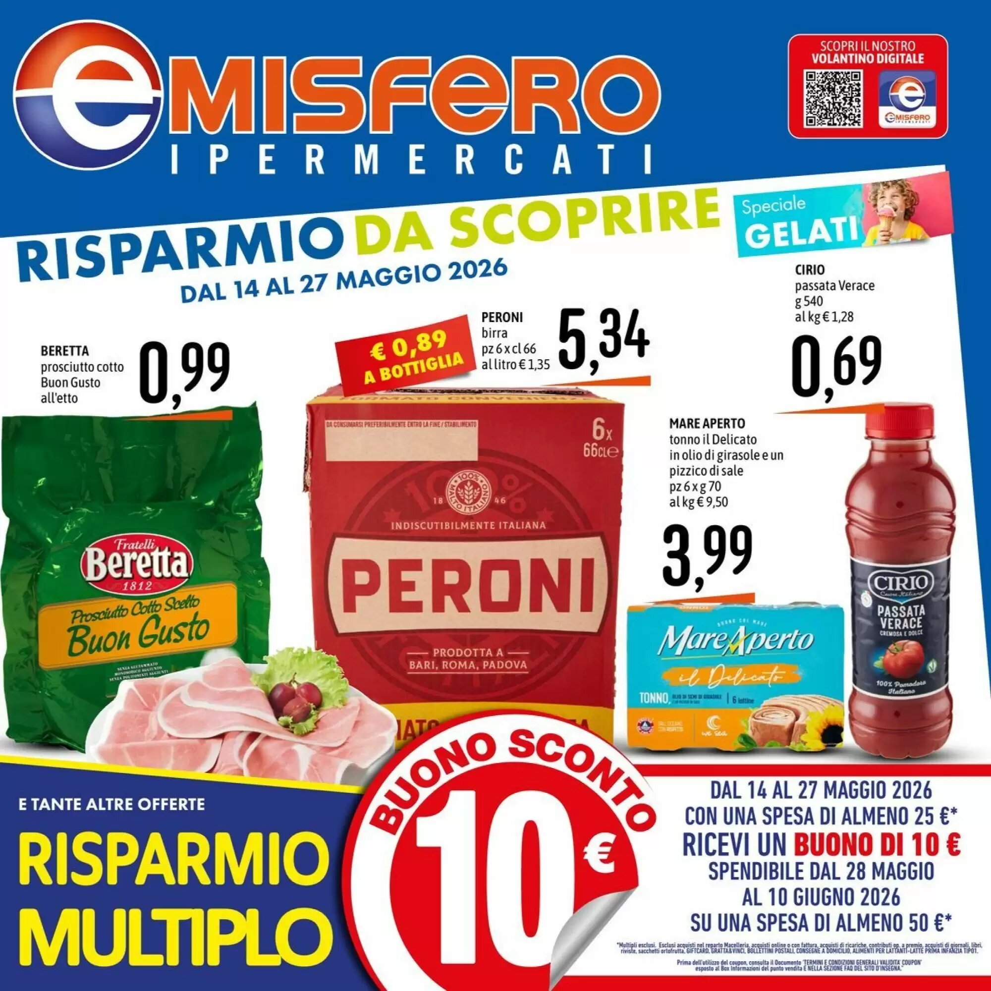 Volantino promozionale Emisfero valide dal 14/05/2026 - Pagina 1.