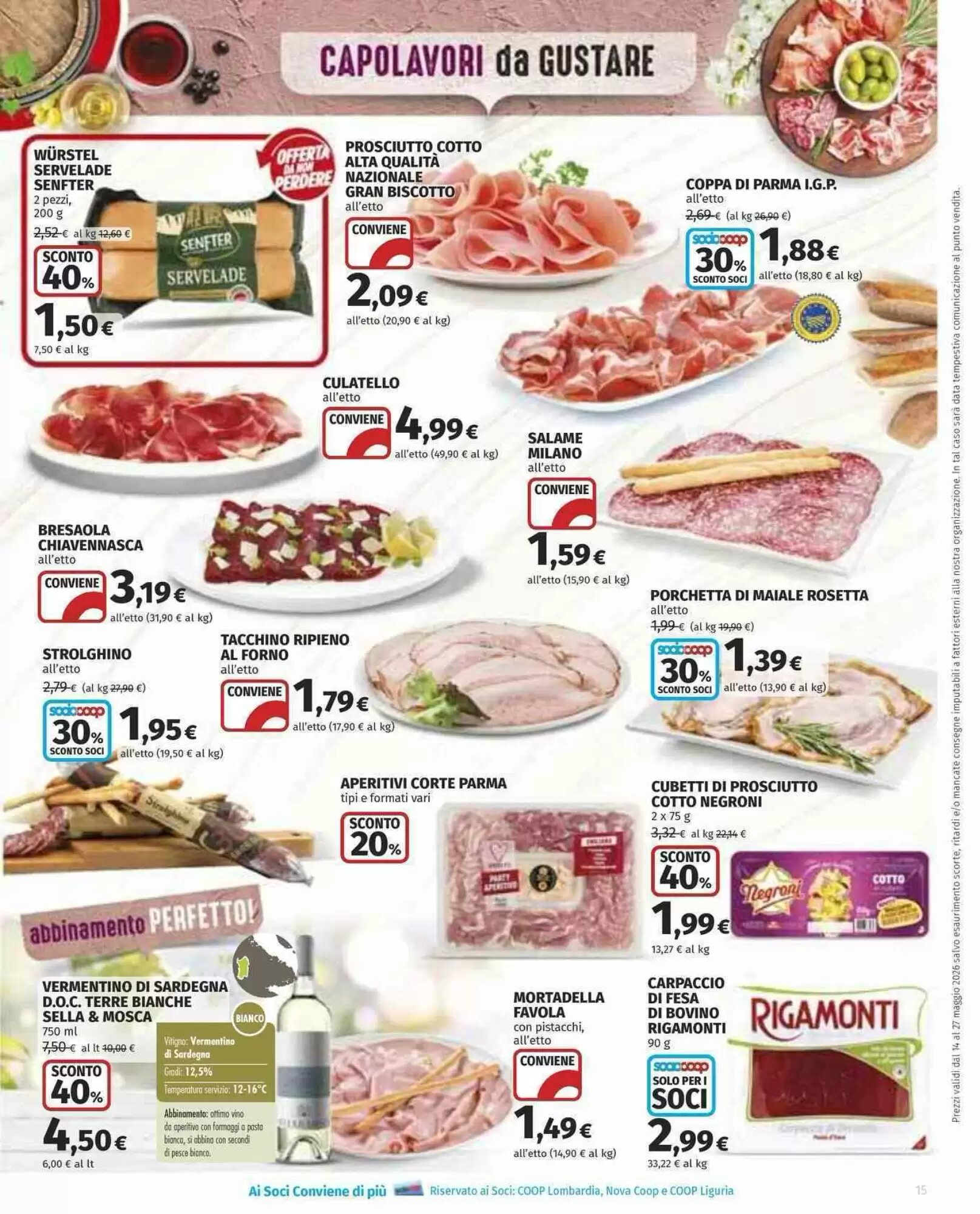 Volantino promozionale Coop Superstore  valide dal 14/05/2026 - Pagina 15.
