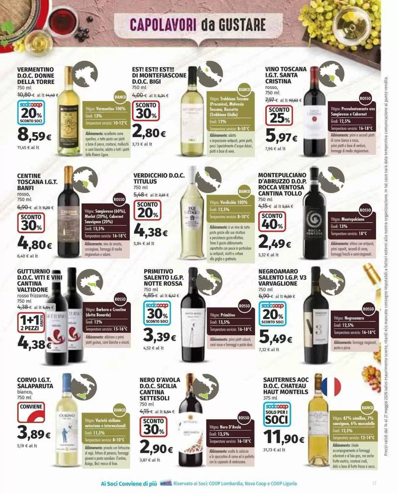 Volantino promozionale Coop Superstore  valide dal 14/05/2026 - Pagina 17.