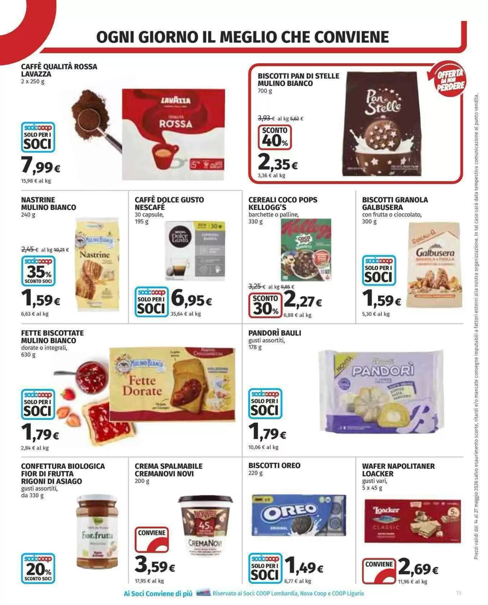 Volantino promozionale Coop Superstore  valide dal 14/05/2026 - Pagina 19.