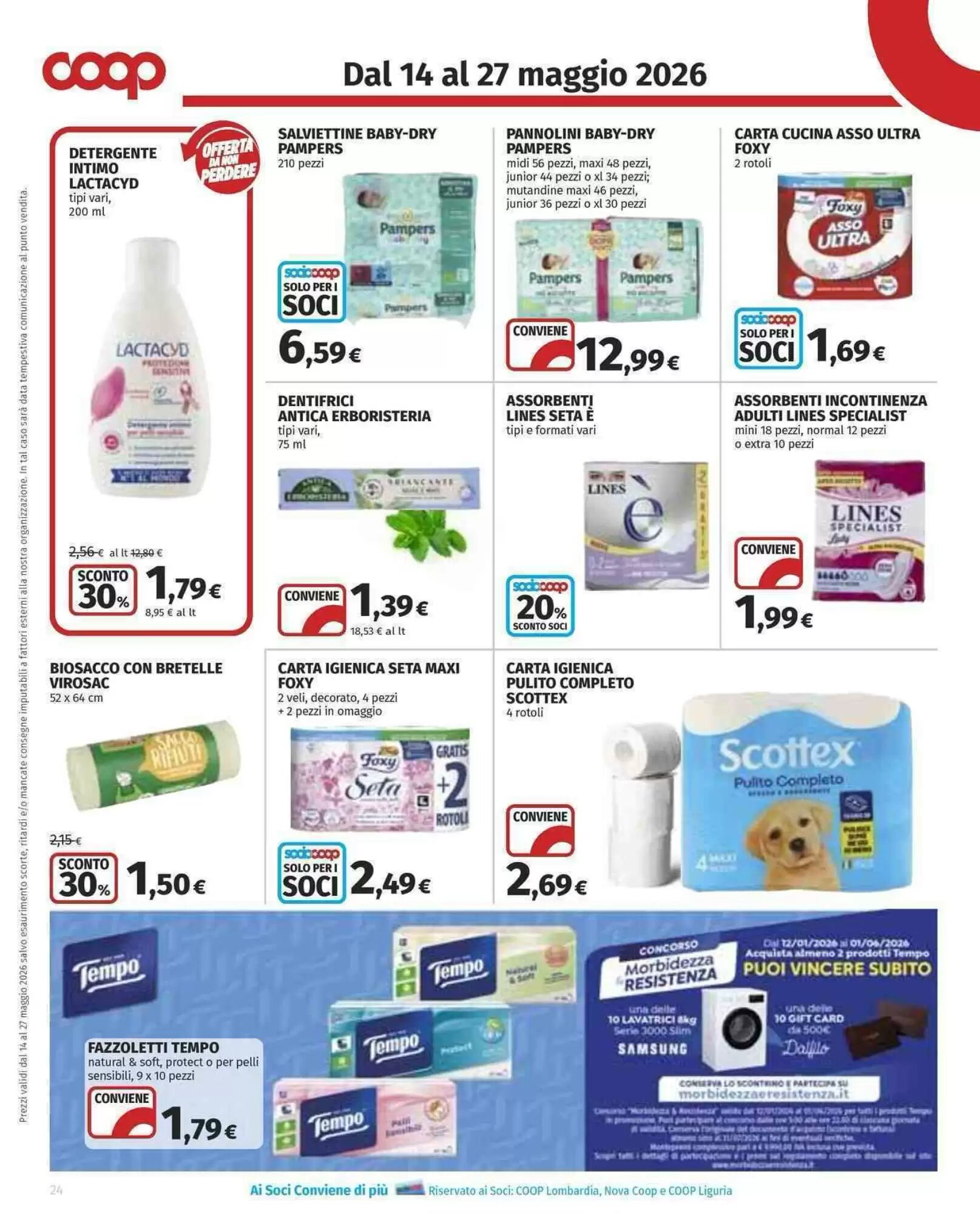 Volantino promozionale Coop Superstore  valide dal 14/05/2026 - Pagina 24.