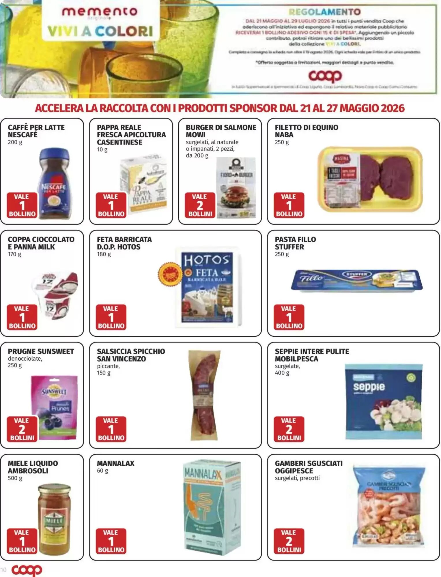 Volantino promozionale Coop  valide dal 14/05/2026 - Pagina 10.