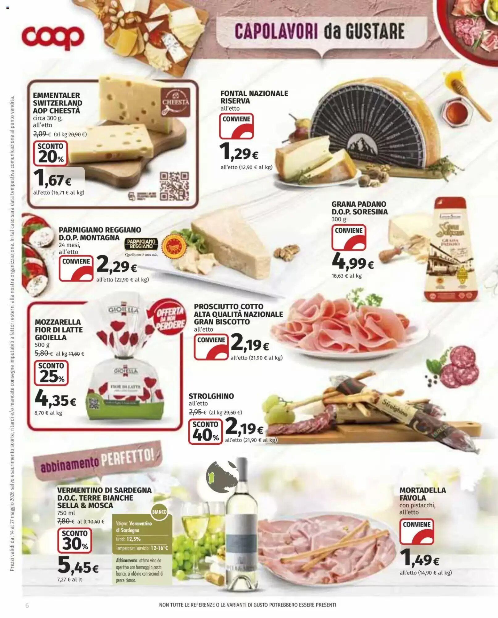 Volantino promozionale Coop  valide dal 14/05/2026 - Pagina 6.
