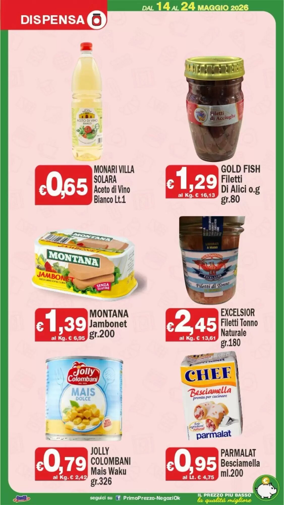 Volantino promozionale Primo Prezzo  valide dal 14/05/2026 - Pagina 10.