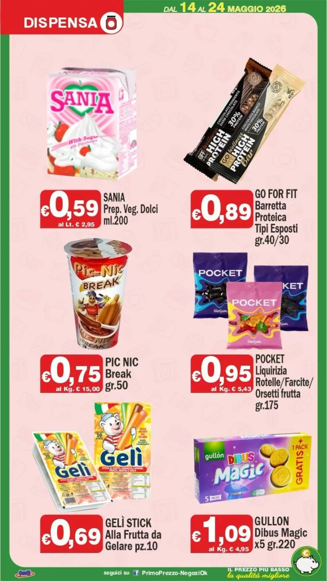 Volantino promozionale Primo Prezzo  valide dal 14/05/2026 - Pagina 15.