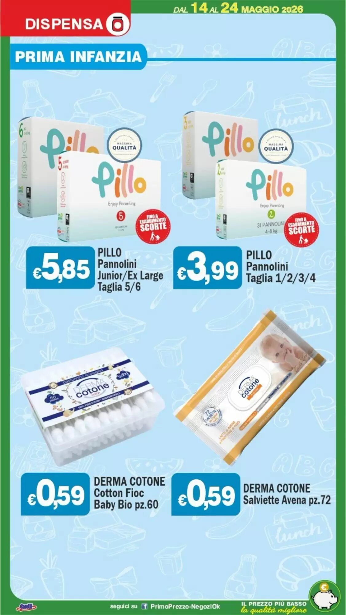 Volantino promozionale Primo Prezzo  valide dal 14/05/2026 - Pagina 19.