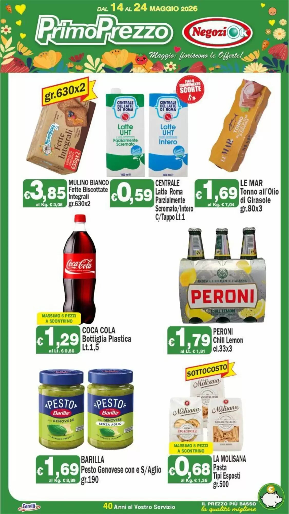 Volantino promozionale Primo Prezzo  valide dal 14/05/2026 - Pagina 2.