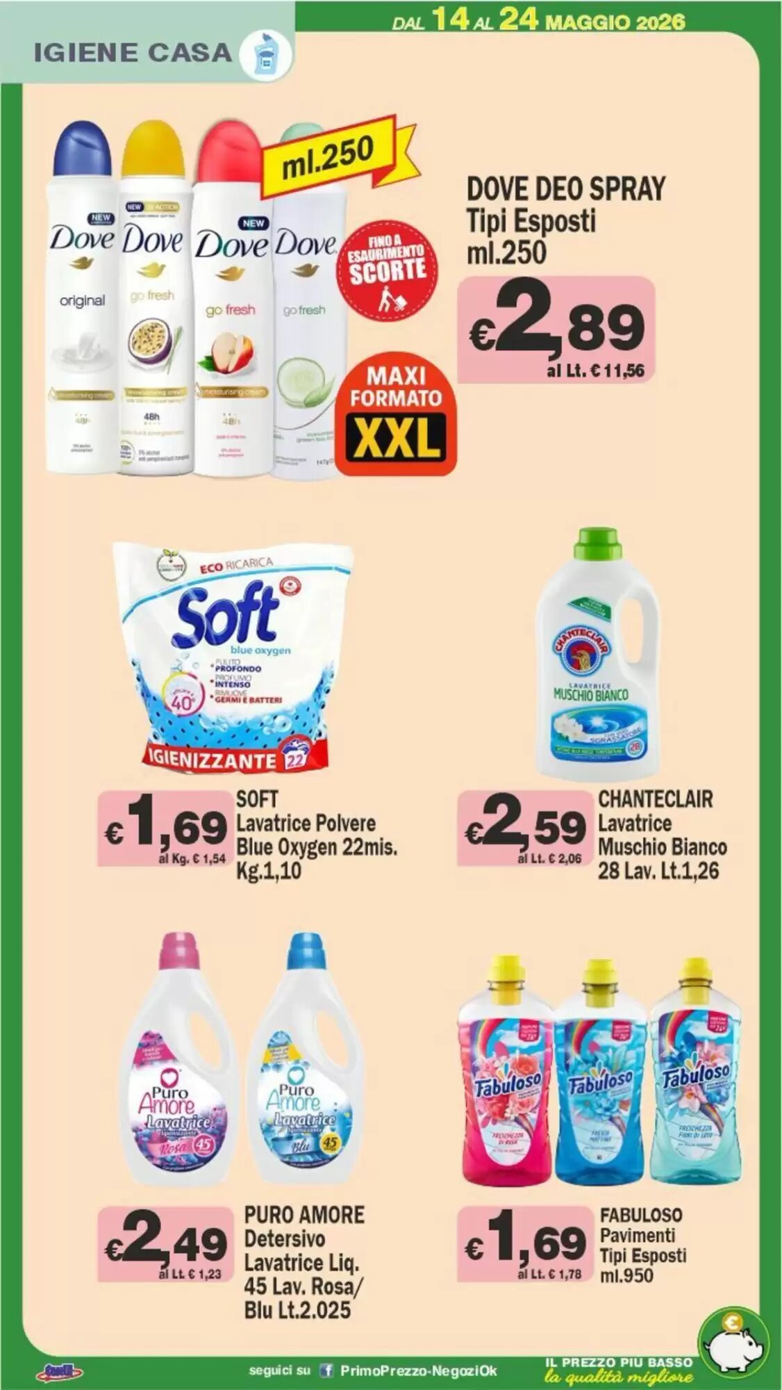 Volantino promozionale Primo Prezzo  valide dal 14/05/2026 - Pagina 20.