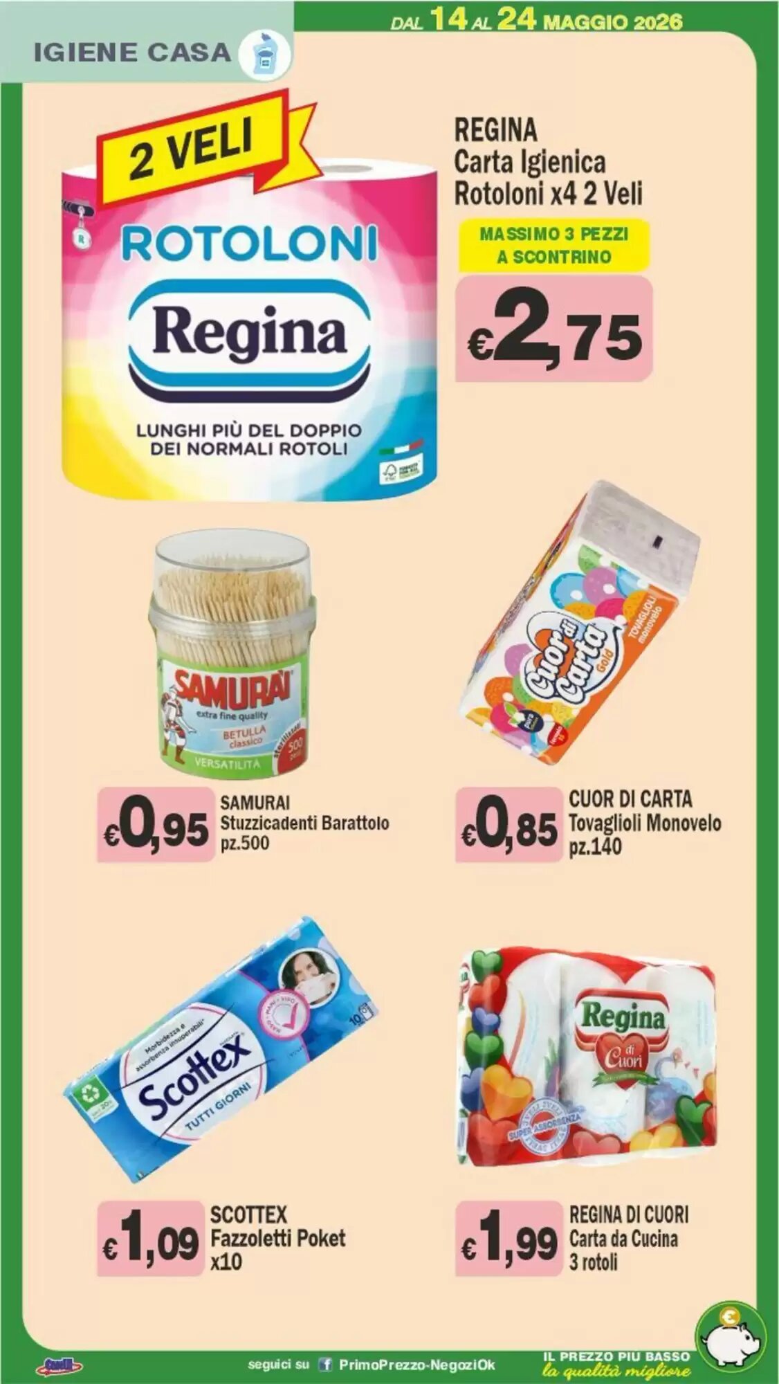 Volantino promozionale Primo Prezzo  valide dal 14/05/2026 - Pagina 24.