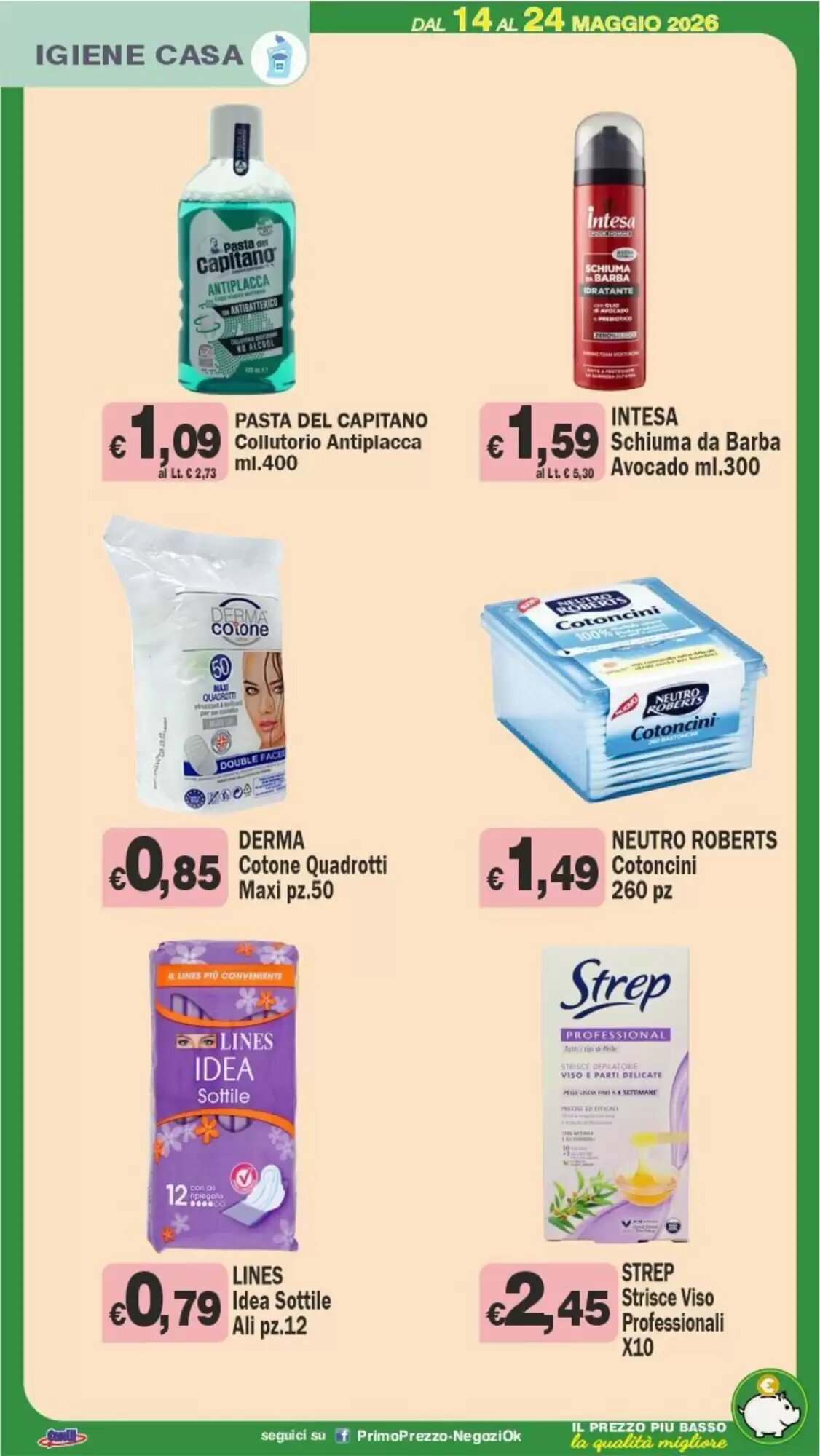 Volantino promozionale Primo Prezzo  valide dal 14/05/2026 - Pagina 26.