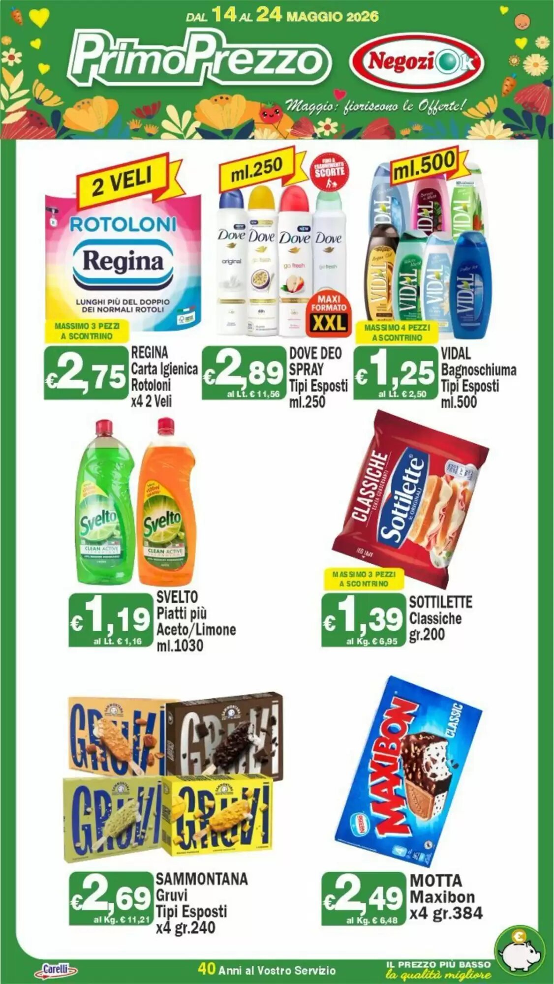Volantino promozionale Primo Prezzo  valide dal 14/05/2026 - Pagina 4.