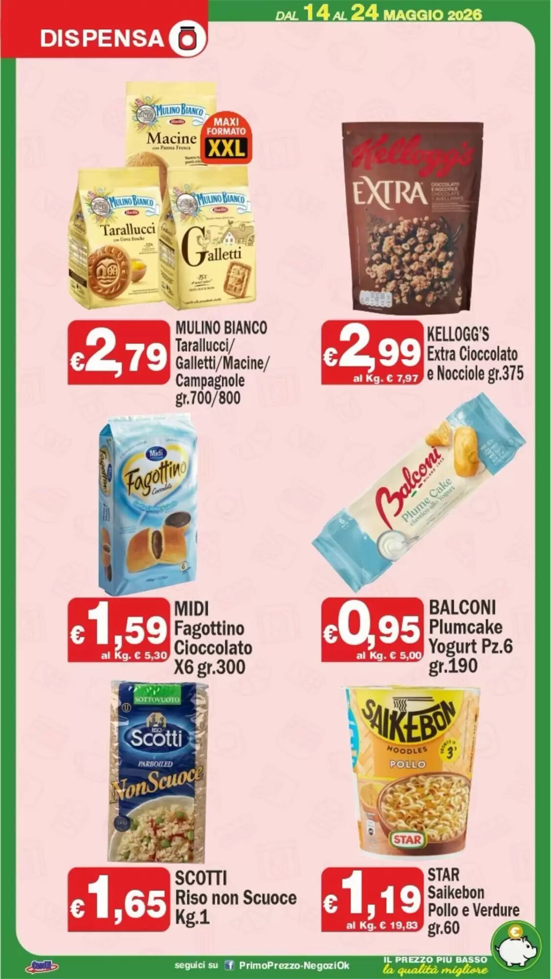Volantino promozionale Primo Prezzo  valide dal 14/05/2026 - Pagina 8.