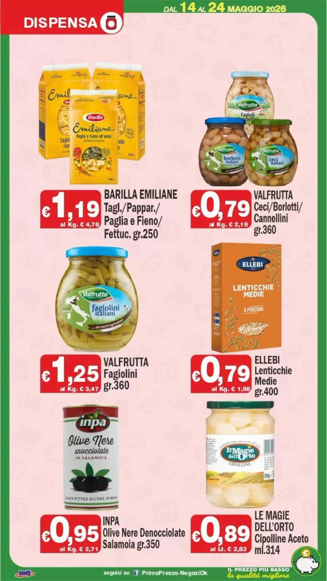 Volantino promozionale Primo Prezzo  valide dal 14/05/2026 - Pagina 9.
