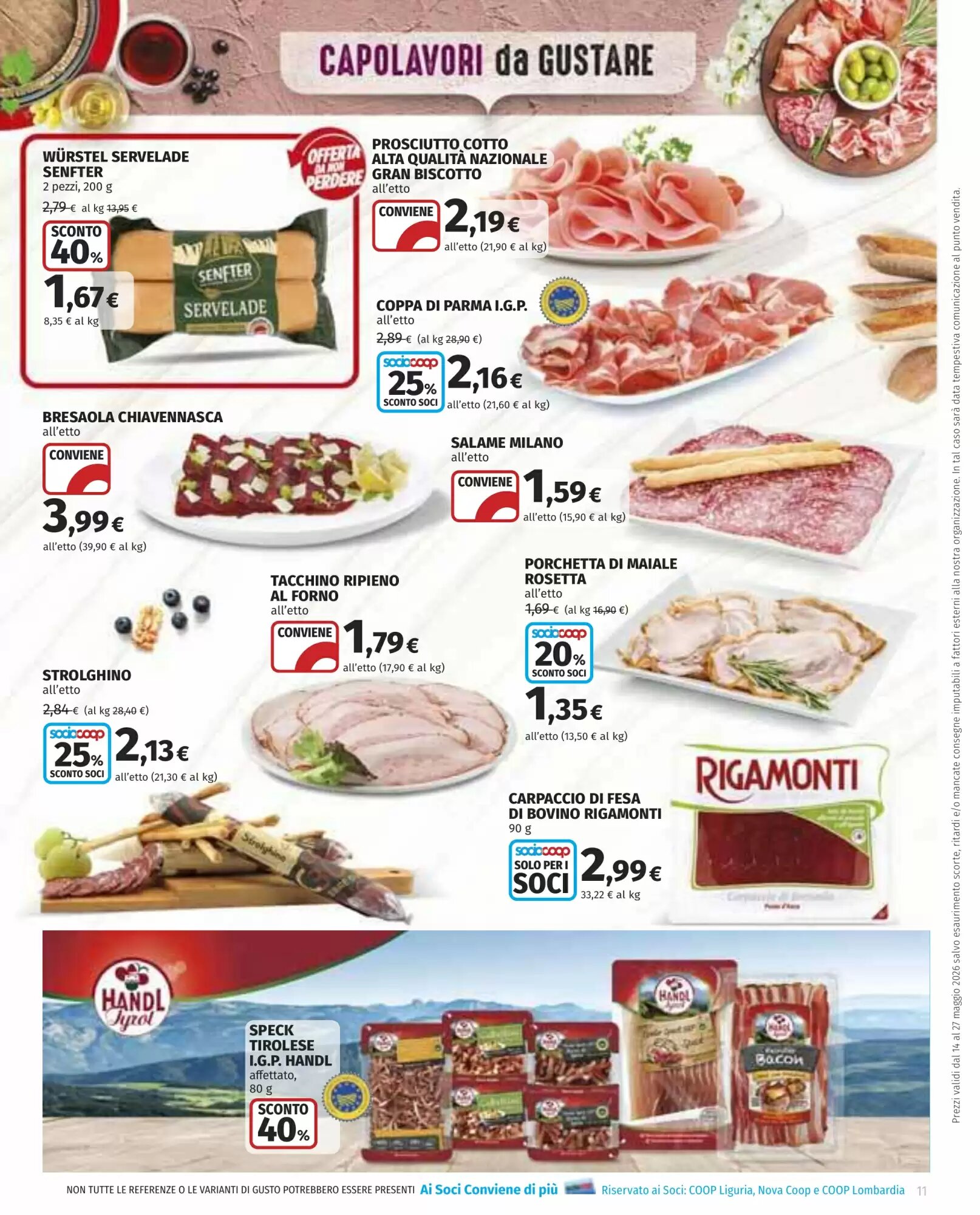 Volantino promozionale Coop  valide dal 14/05/2026 - Pagina 11.