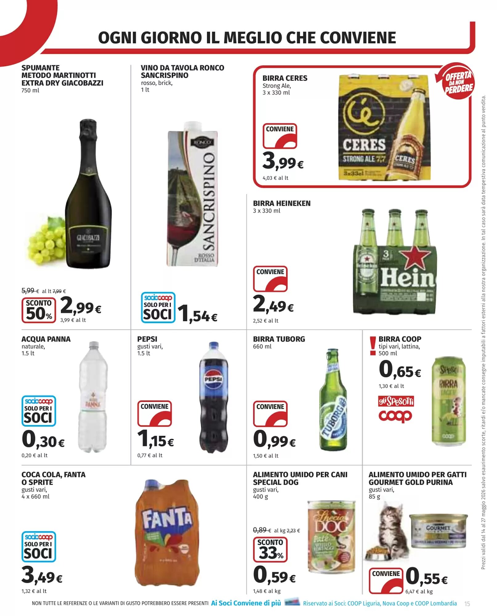Volantino promozionale Coop  valide dal 14/05/2026 - Pagina 15.