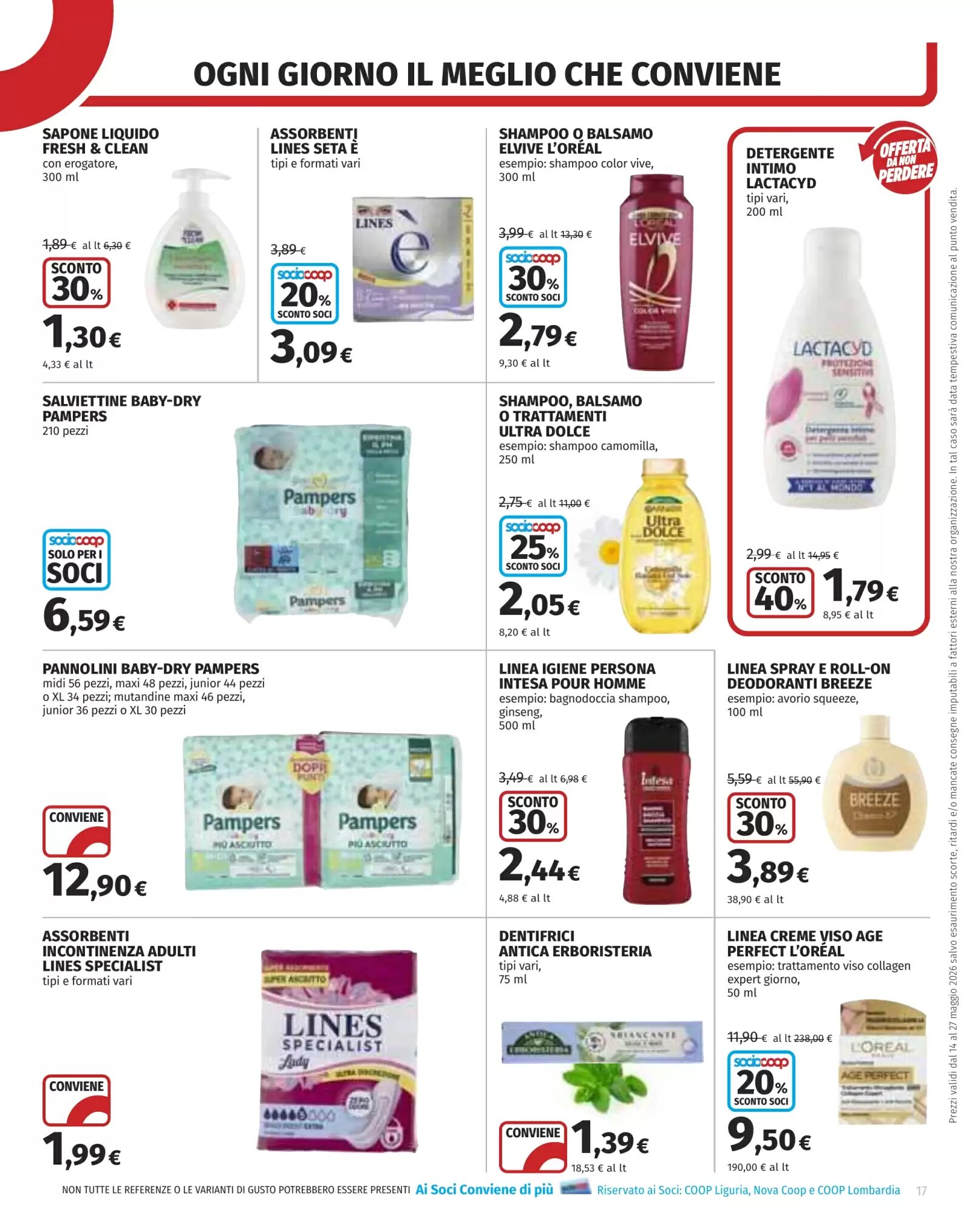 Volantino promozionale Coop  valide dal 14/05/2026 - Pagina 17.