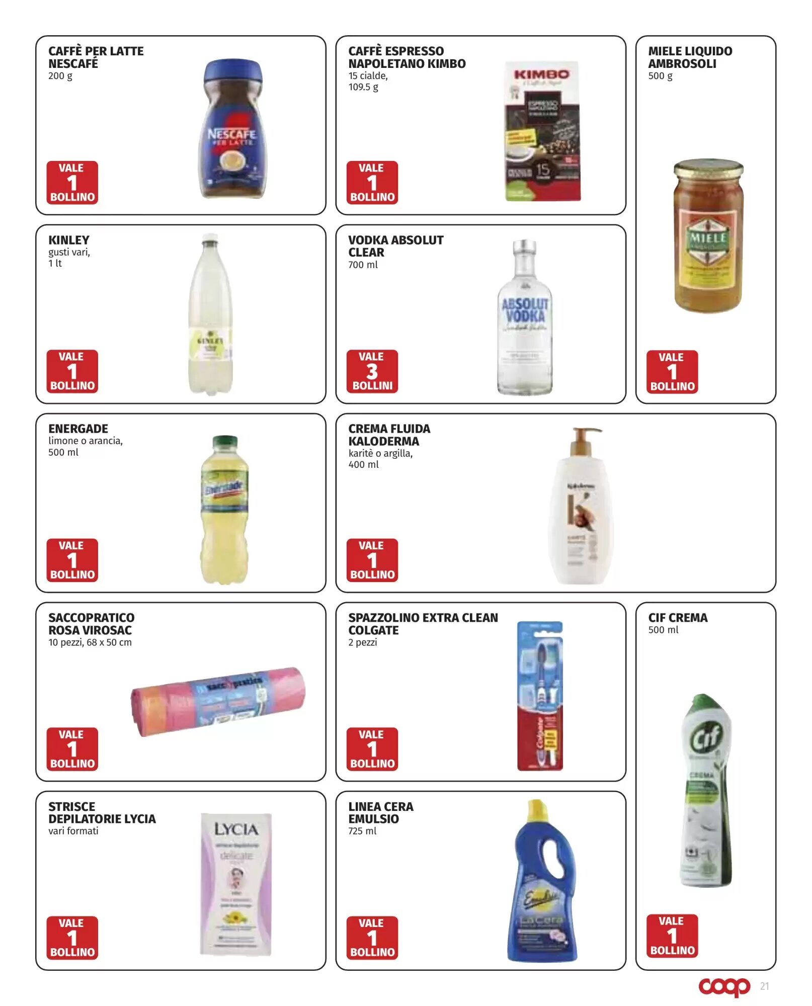 Volantino promozionale Coop  valide dal 14/05/2026 - Pagina 21.