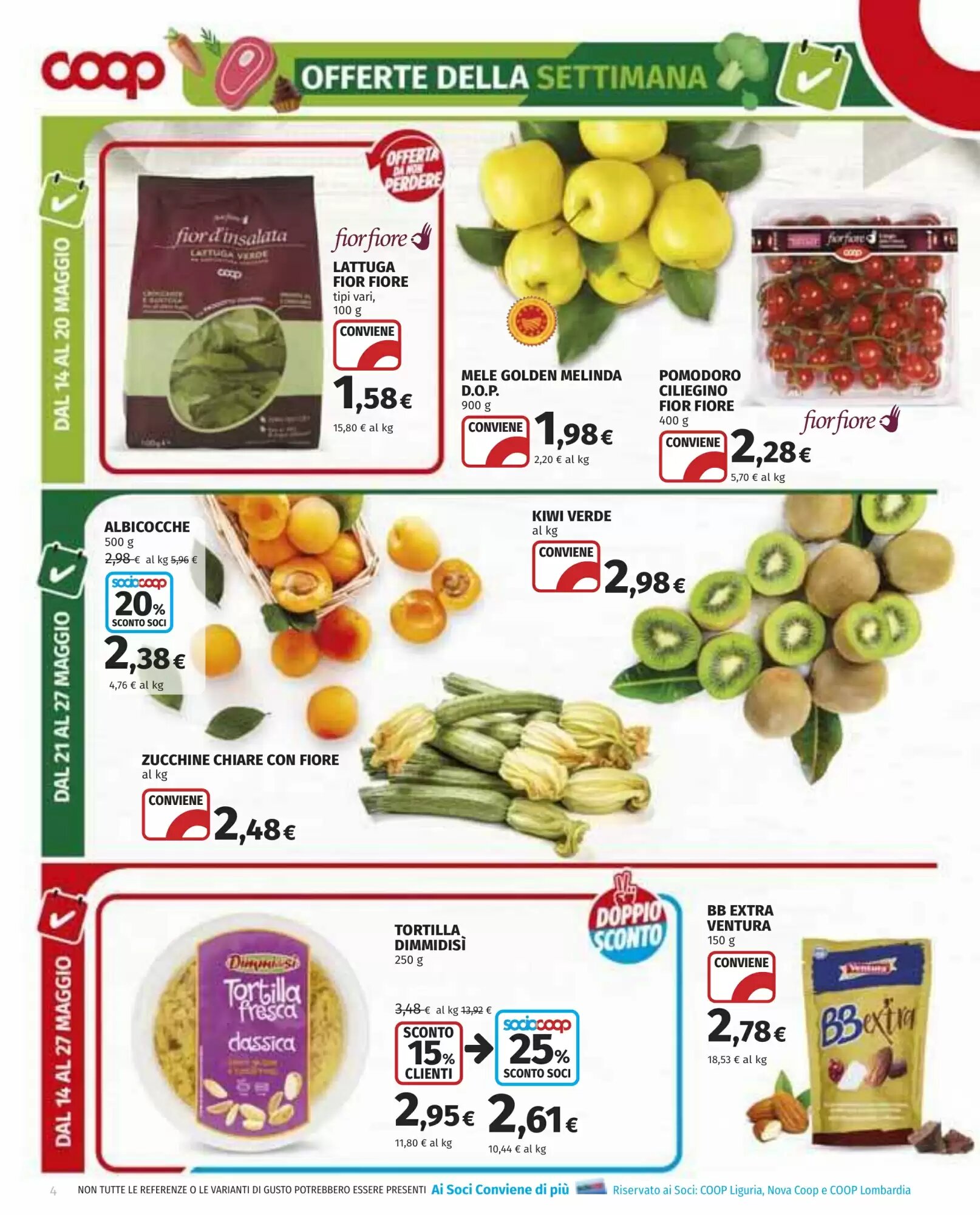 Volantino promozionale Coop  valide dal 14/05/2026 - Pagina 4.