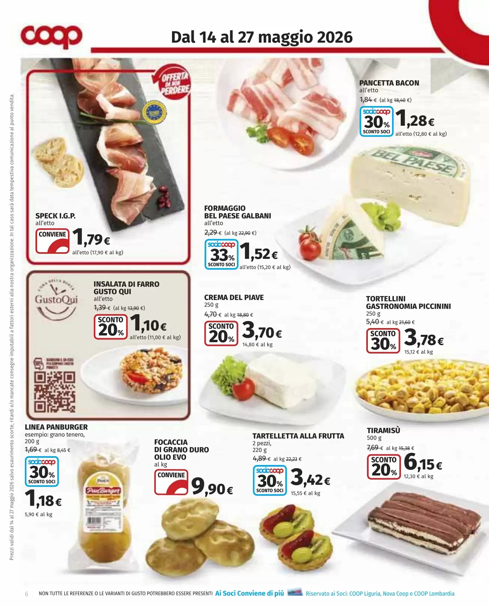 Volantino promozionale Coop  valide dal 14/05/2026 - Pagina 6.