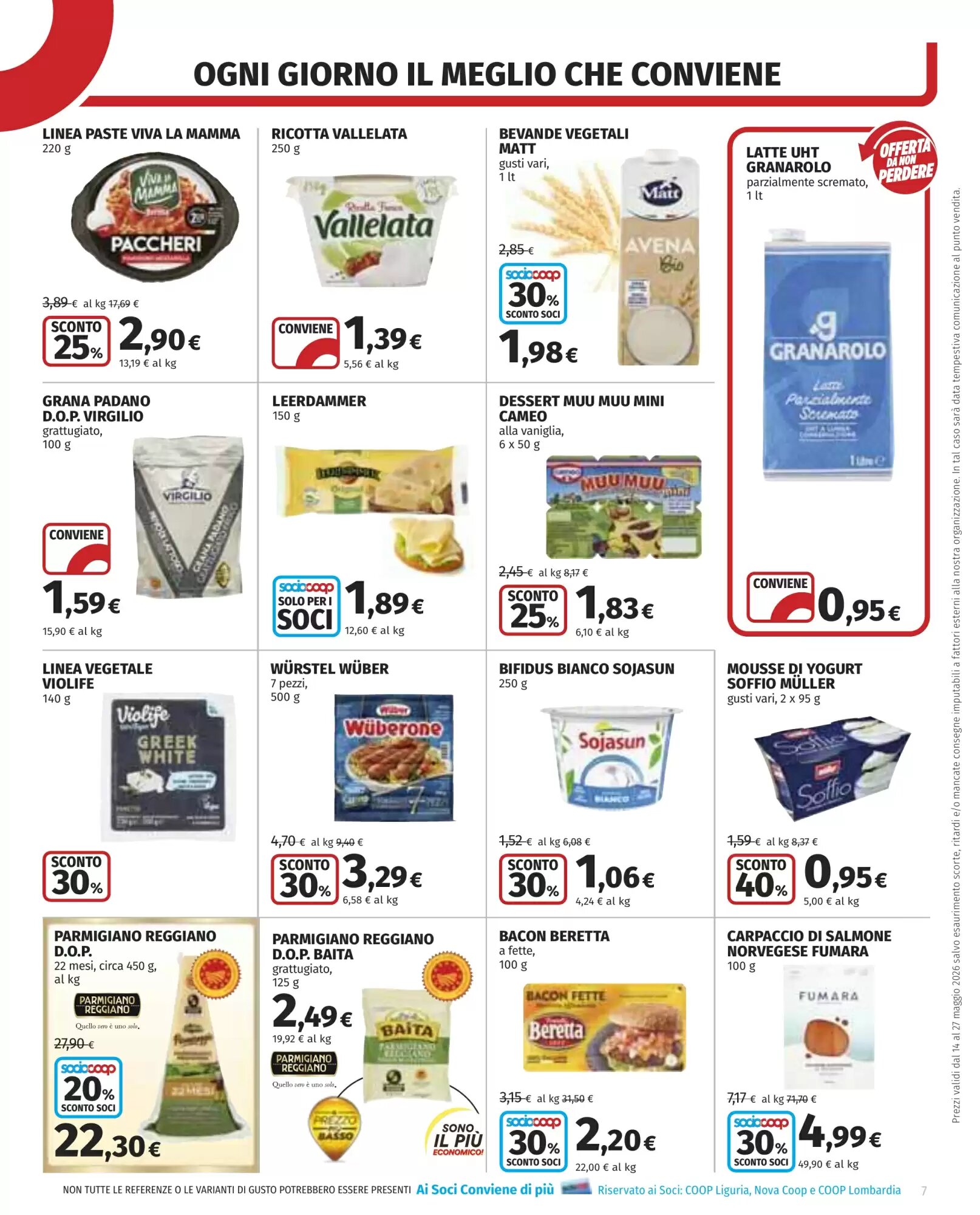 Volantino promozionale Coop  valide dal 14/05/2026 - Pagina 7.