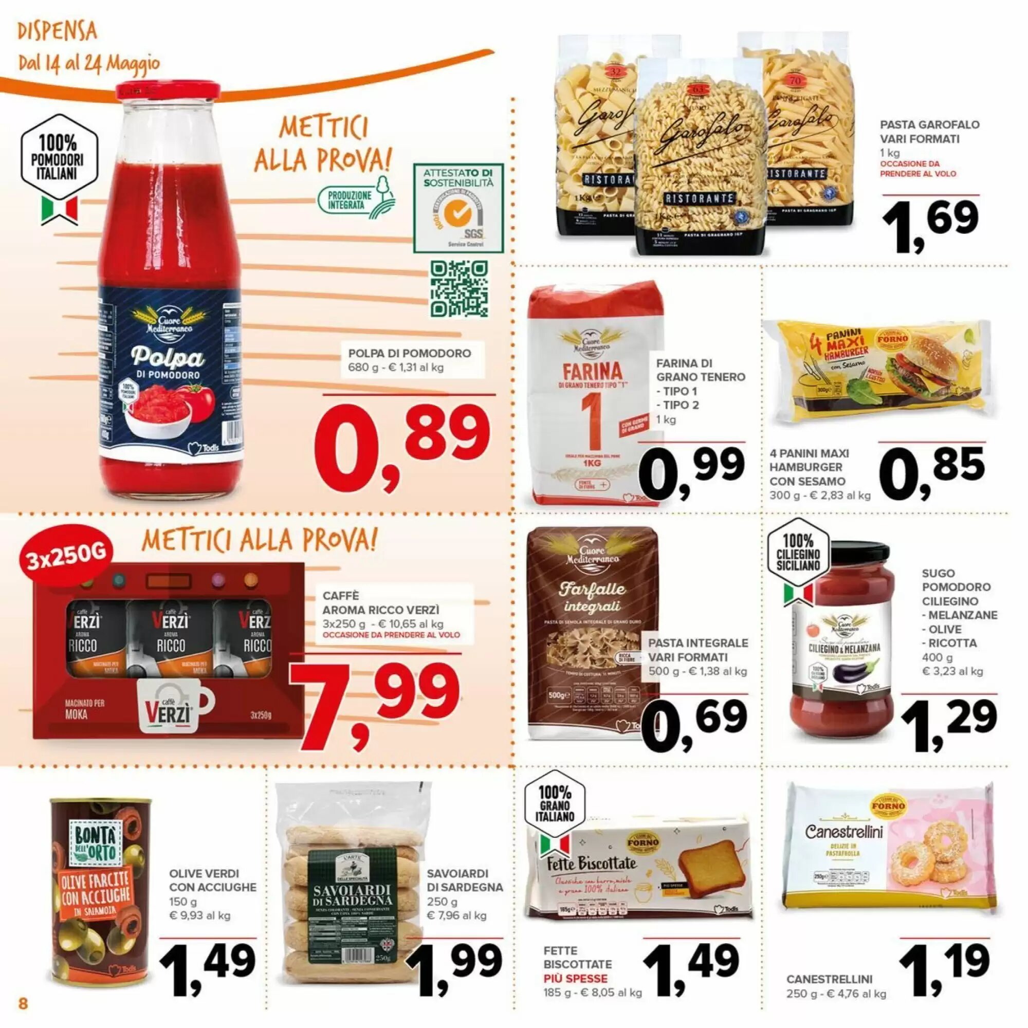 Volantino promozionale Todis  valide dal 14/05/2026 - Pagina 8.