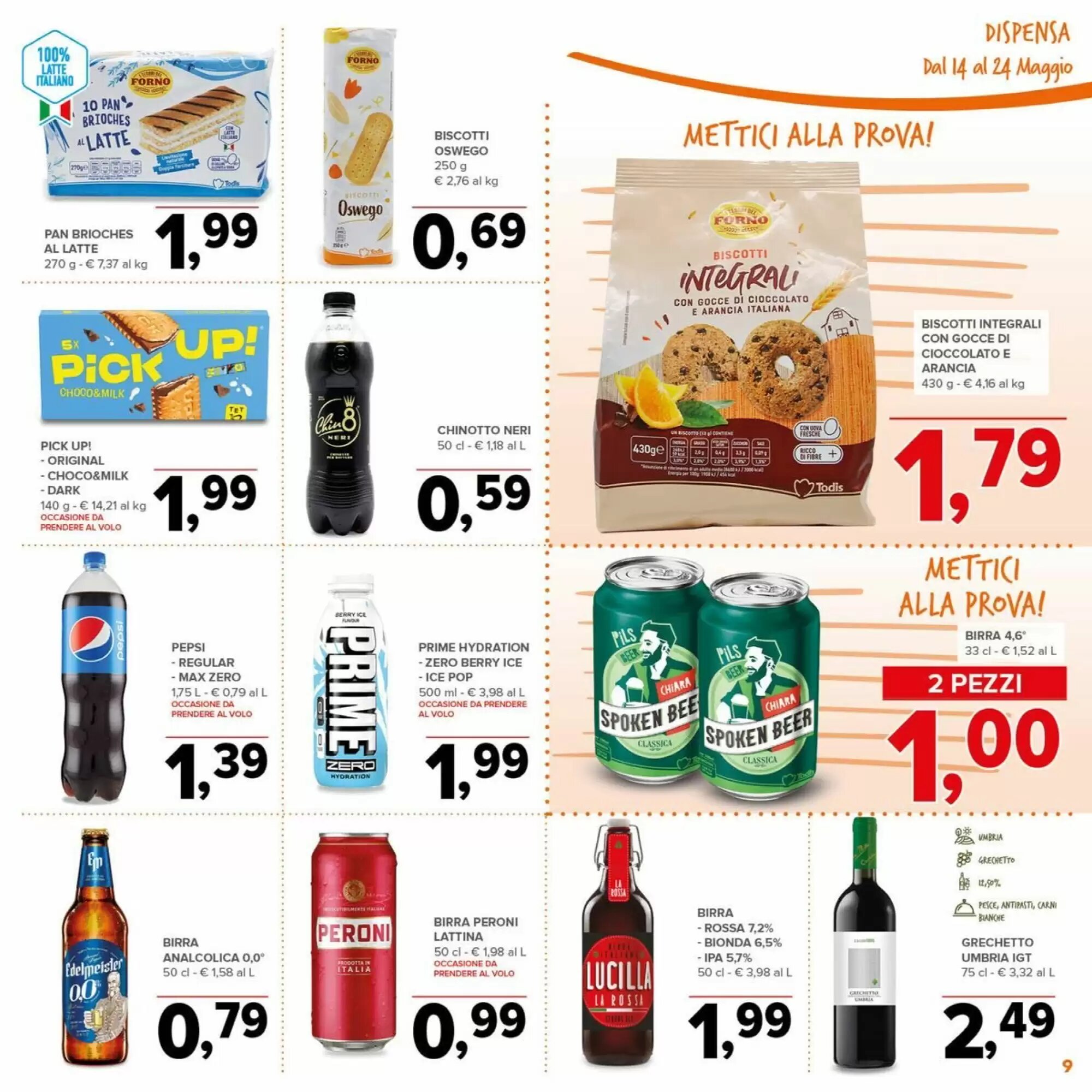 Volantino promozionale Todis  valide dal 14/05/2026 - Pagina 9.