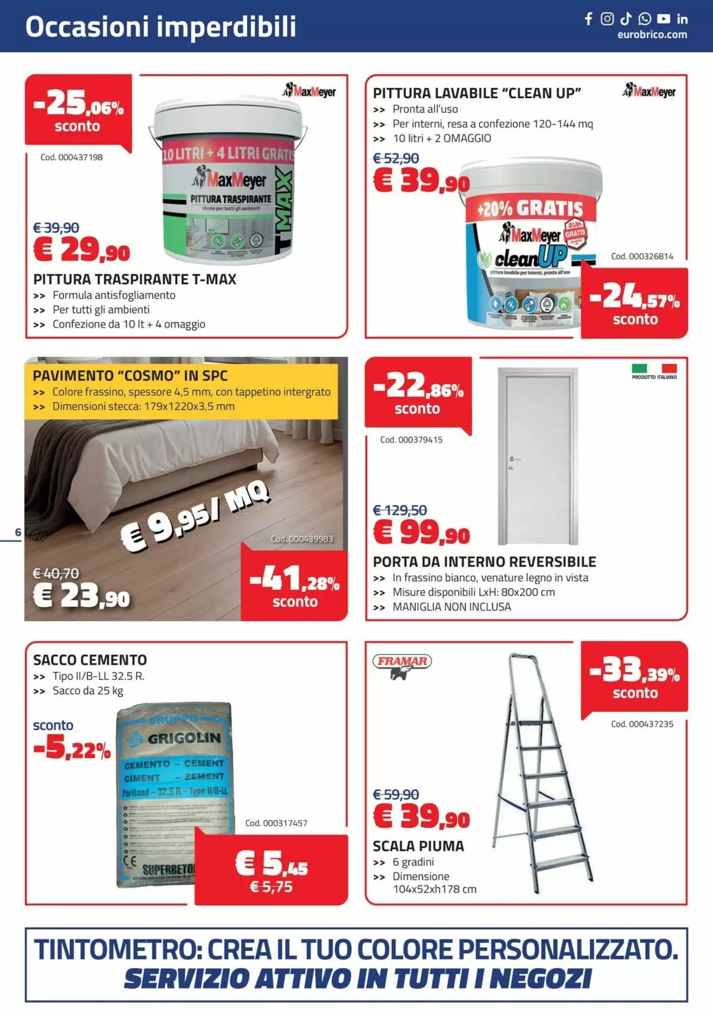 Volantino promozionale Eurobrico  valide dal 14/05/2026 - Pagina 6.