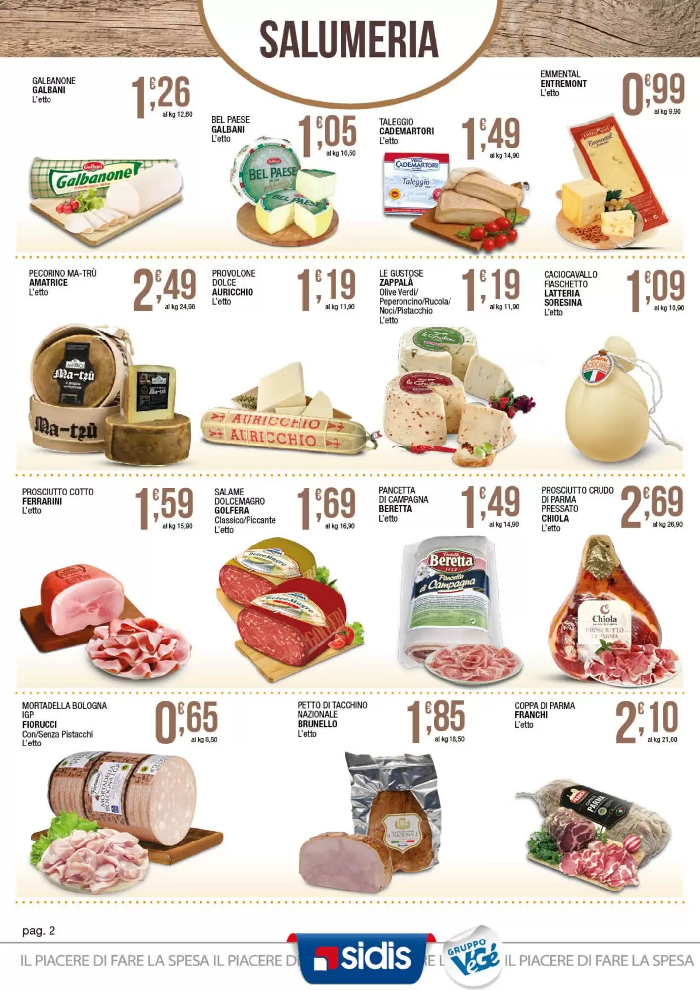 Volantino promozionale Sidis  valide dal 14/05/2026 - Pagina 2.