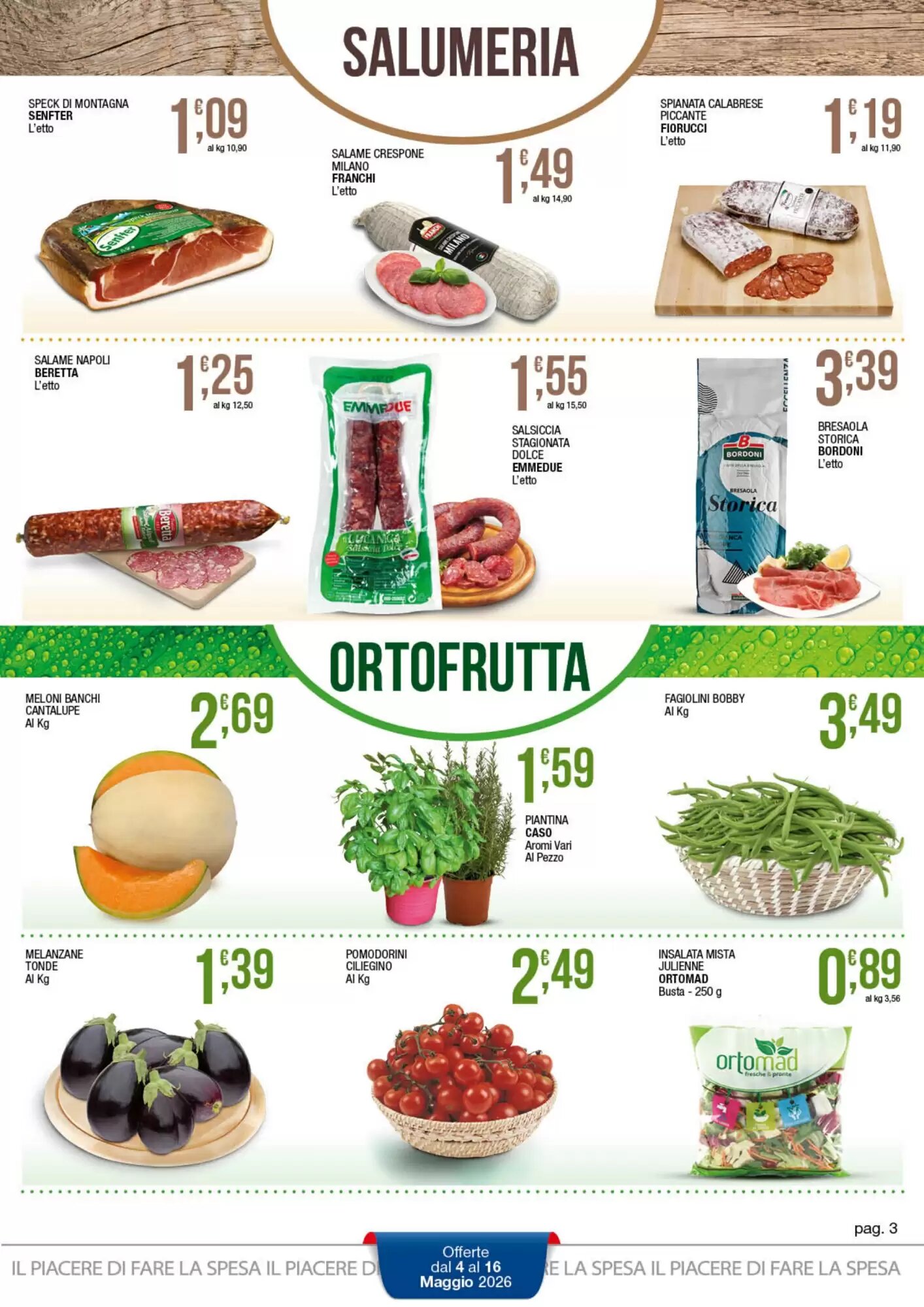 Volantino promozionale Sidis  valide dal 14/05/2026 - Pagina 3.