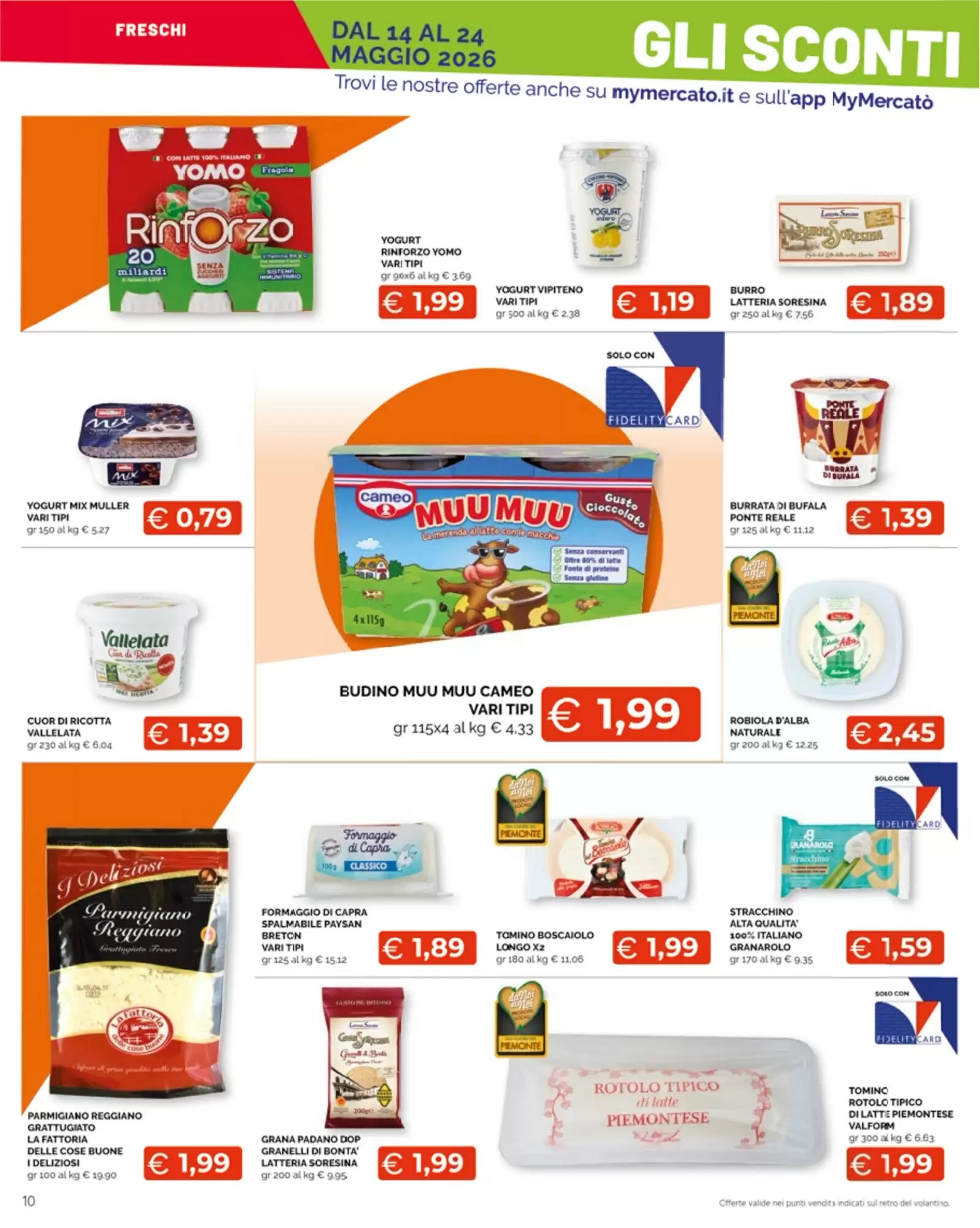 Volantino promozionale Mercatò Extra  valide dal 14/05/2026 - Pagina 10.