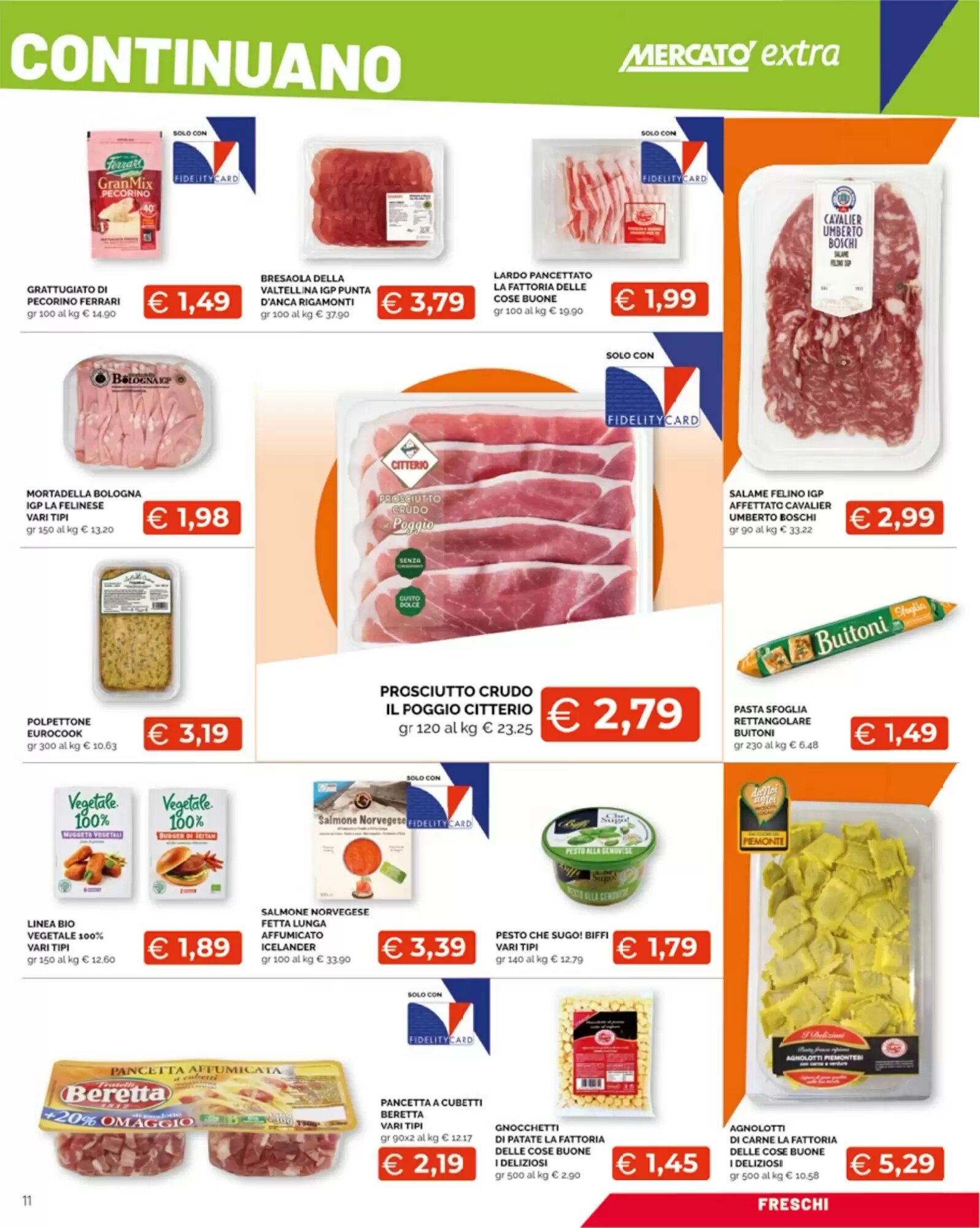 Volantino promozionale Mercatò Extra  valide dal 14/05/2026 - Pagina 11.