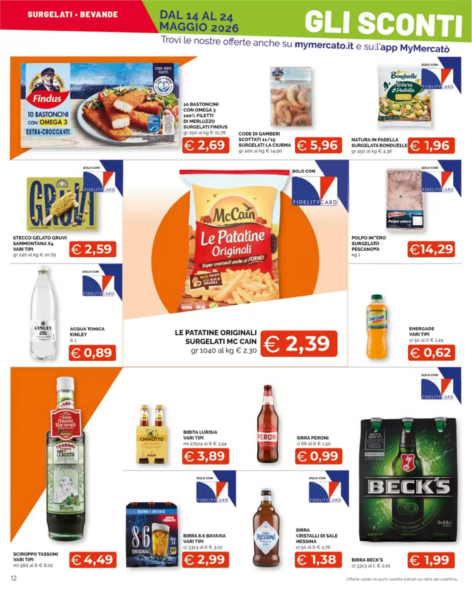 Volantino promozionale Mercatò Extra  valide dal 14/05/2026 - Pagina 12.