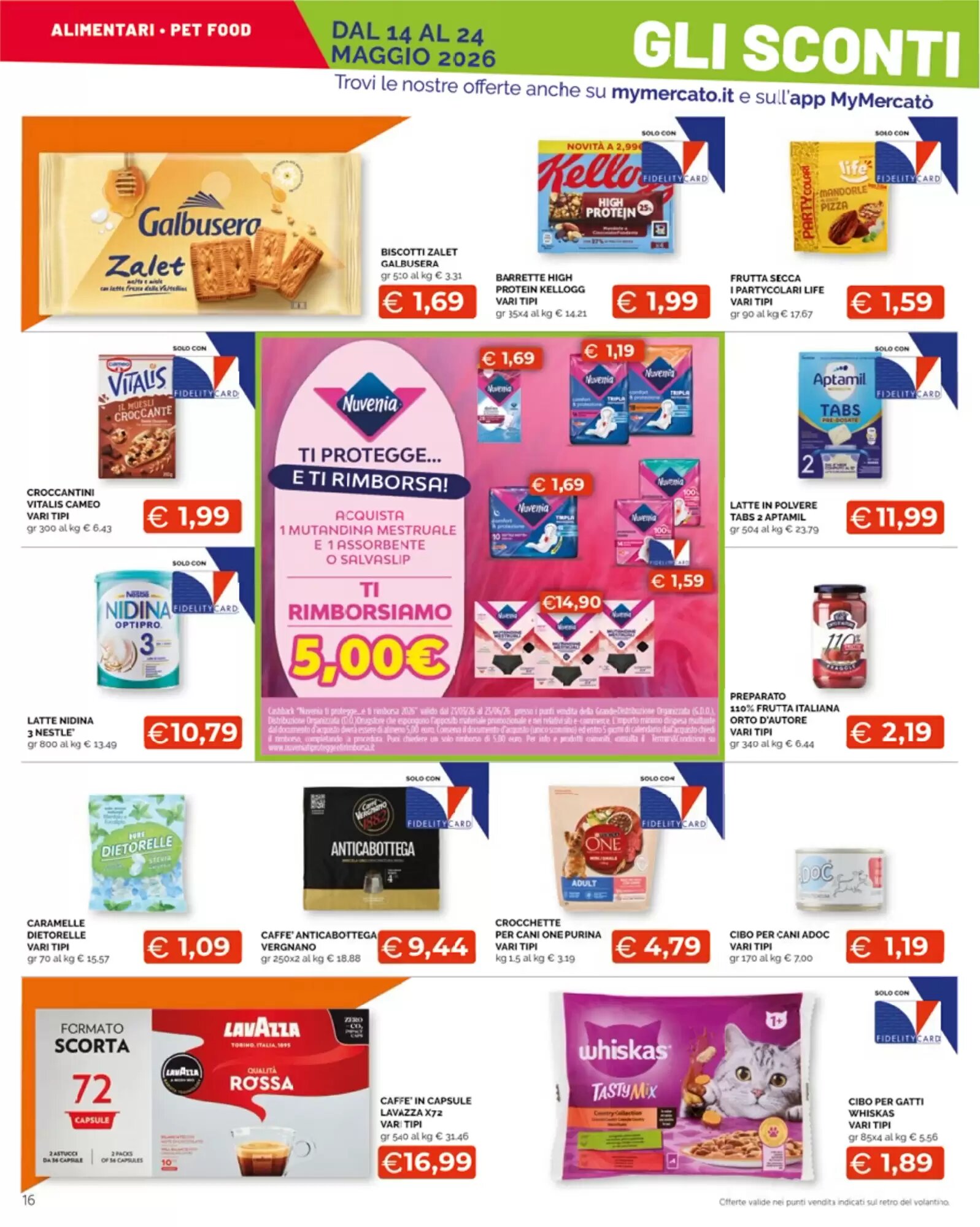 Volantino promozionale Mercatò Extra  valide dal 14/05/2026 - Pagina 16.
