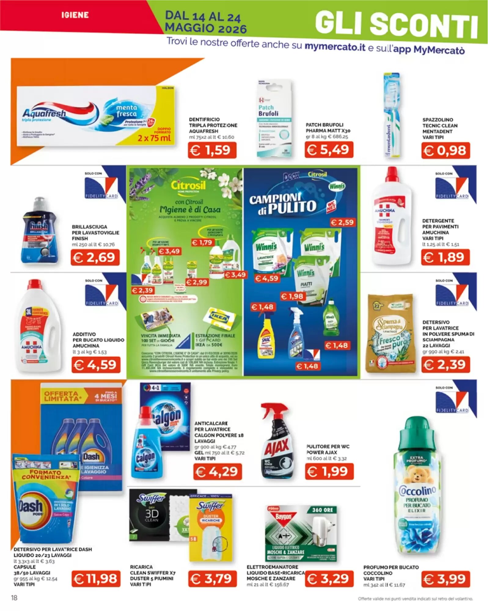 Volantino promozionale Mercatò Extra  valide dal 14/05/2026 - Pagina 18.