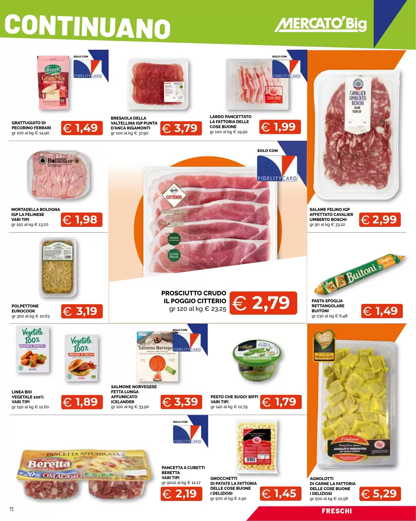 Volantino promozionale Mercatò Big  valide dal 14/05/2026 - Pagina 11.