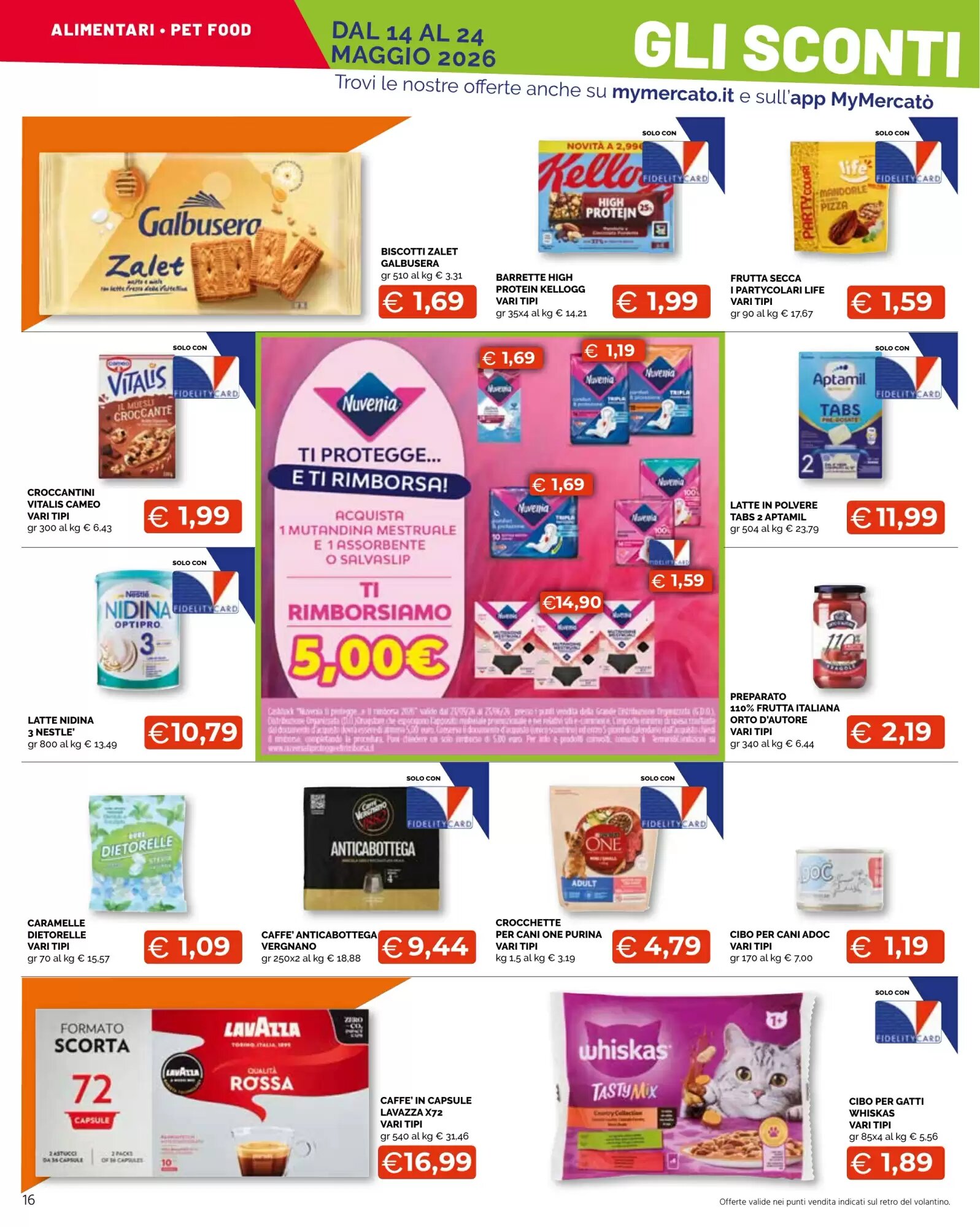Volantino promozionale Mercatò Big  valide dal 14/05/2026 - Pagina 16.